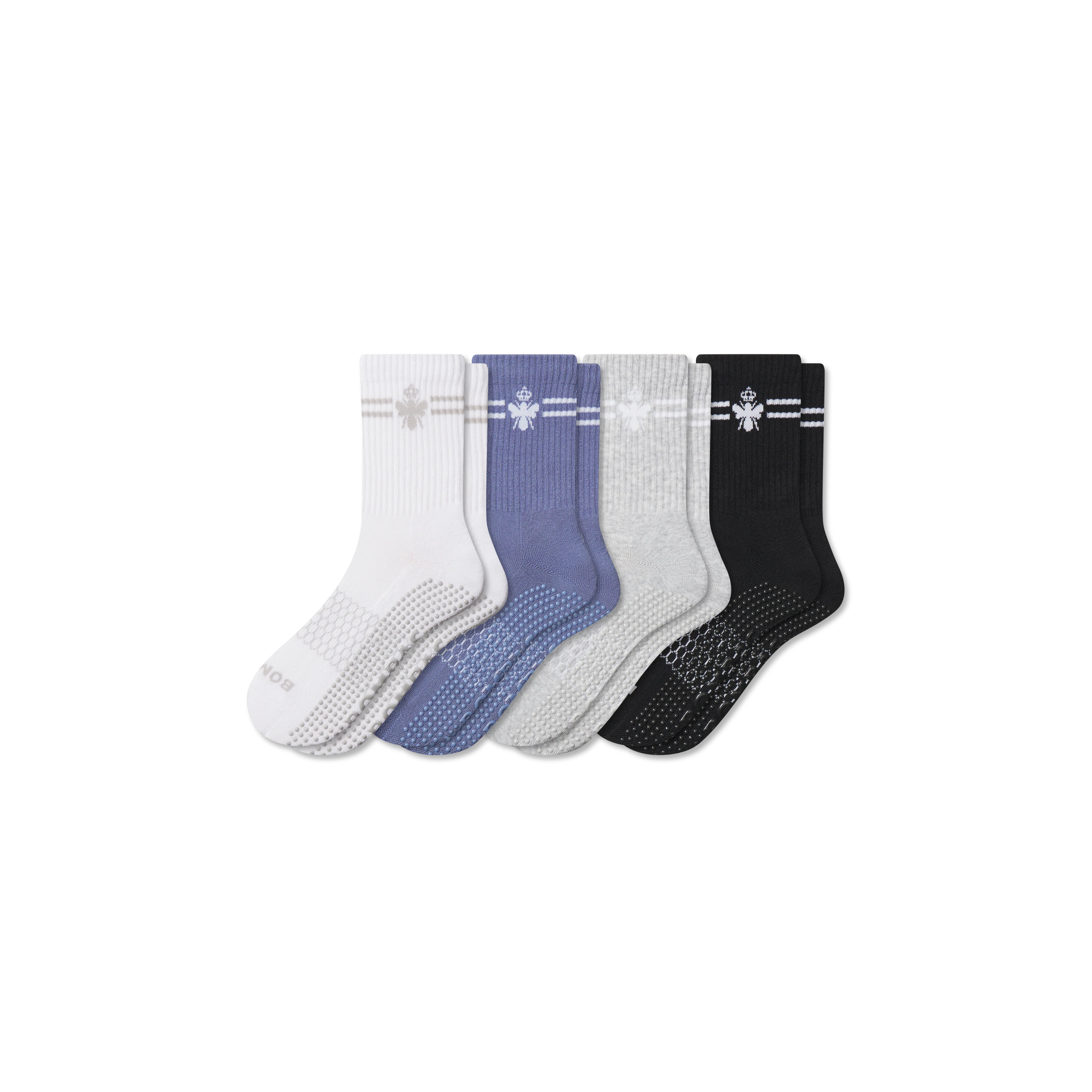Women's Gripper Half Calf Sock 4-Pack