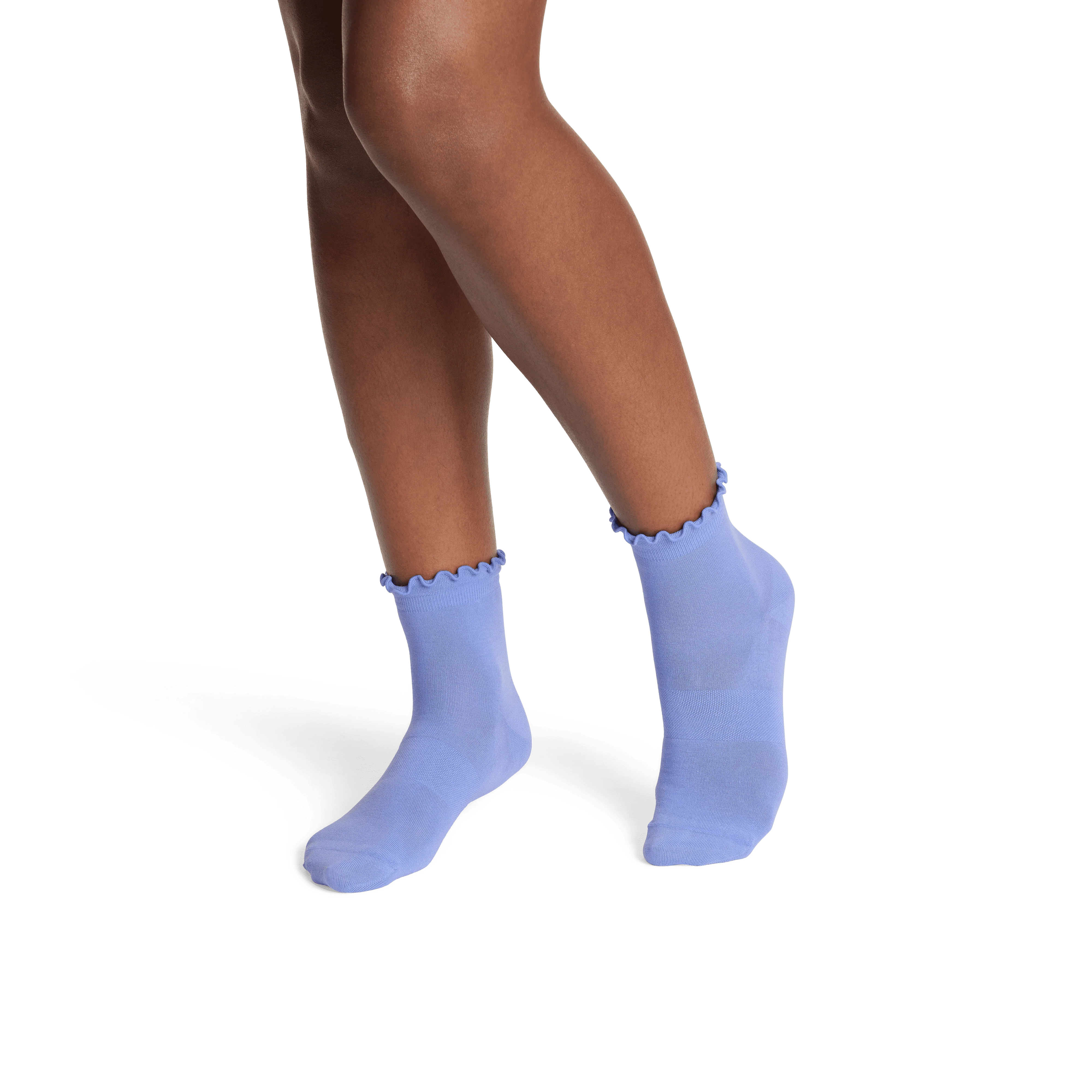 Women's Lightweight Frill Quarter Sock 4-Pack - Image 2