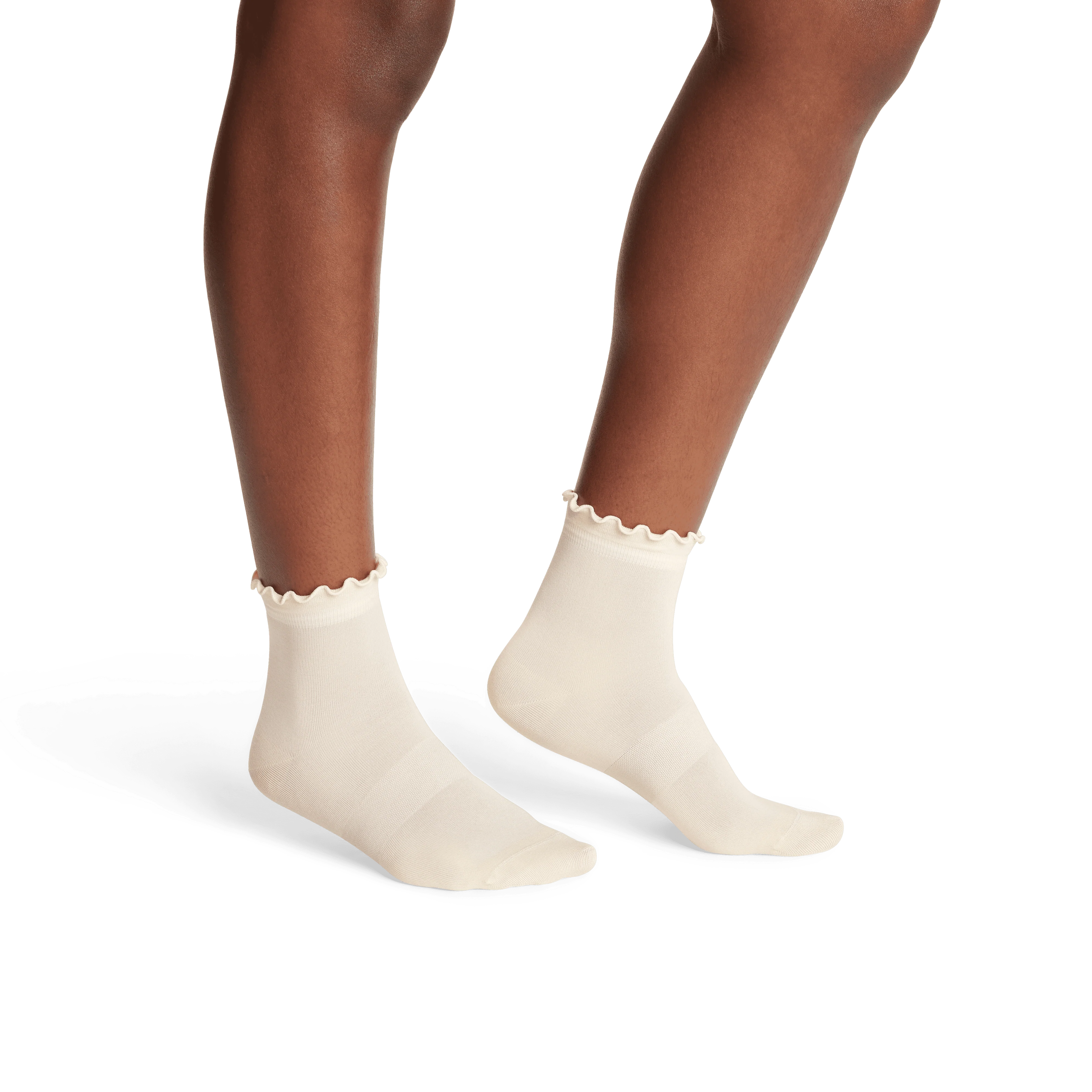 Women's Lightweight Frill Quarter Sock 4-Pack - Image 8