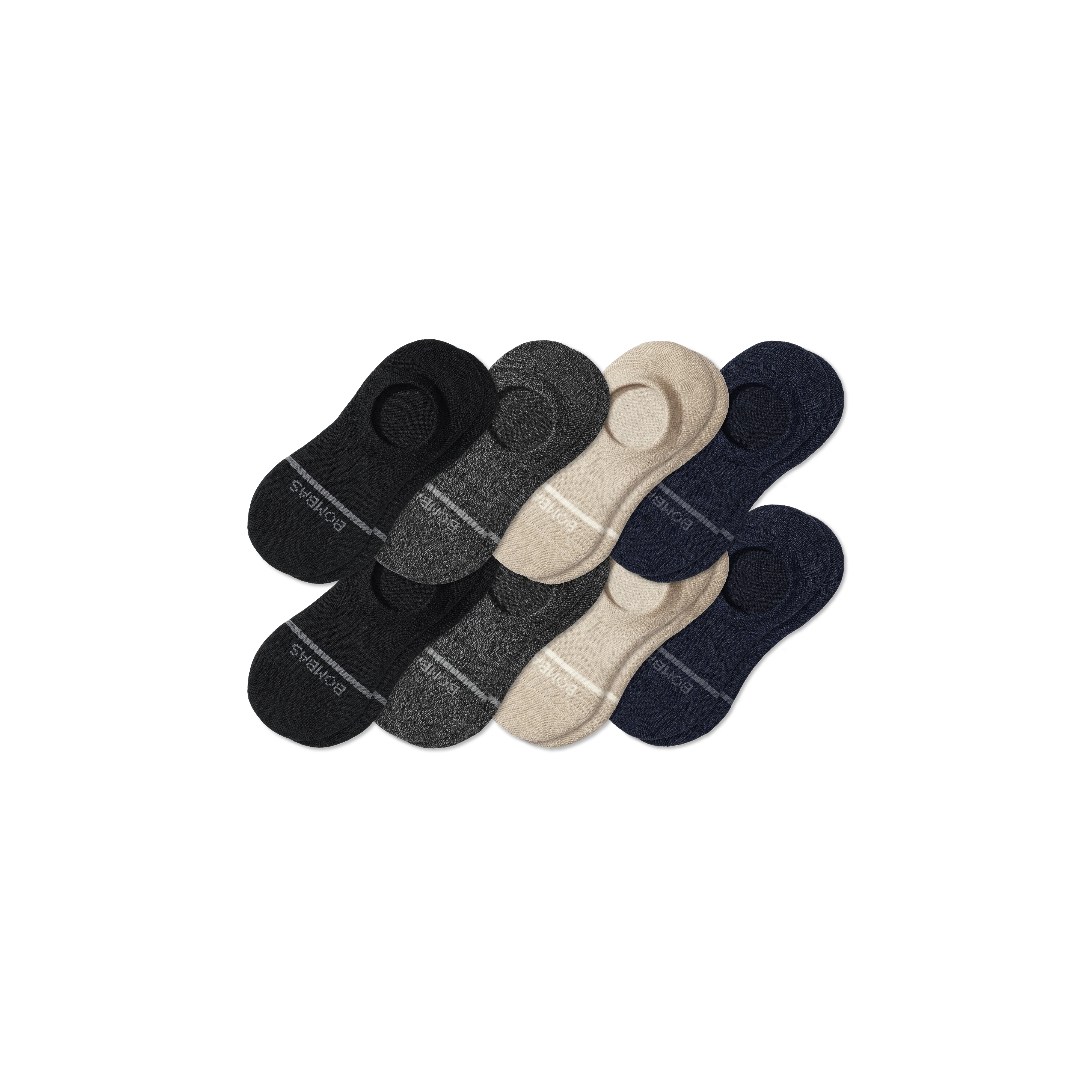 Women's Lightweight Merino Wool Blend No Show Sock 8-Pack - Image 14