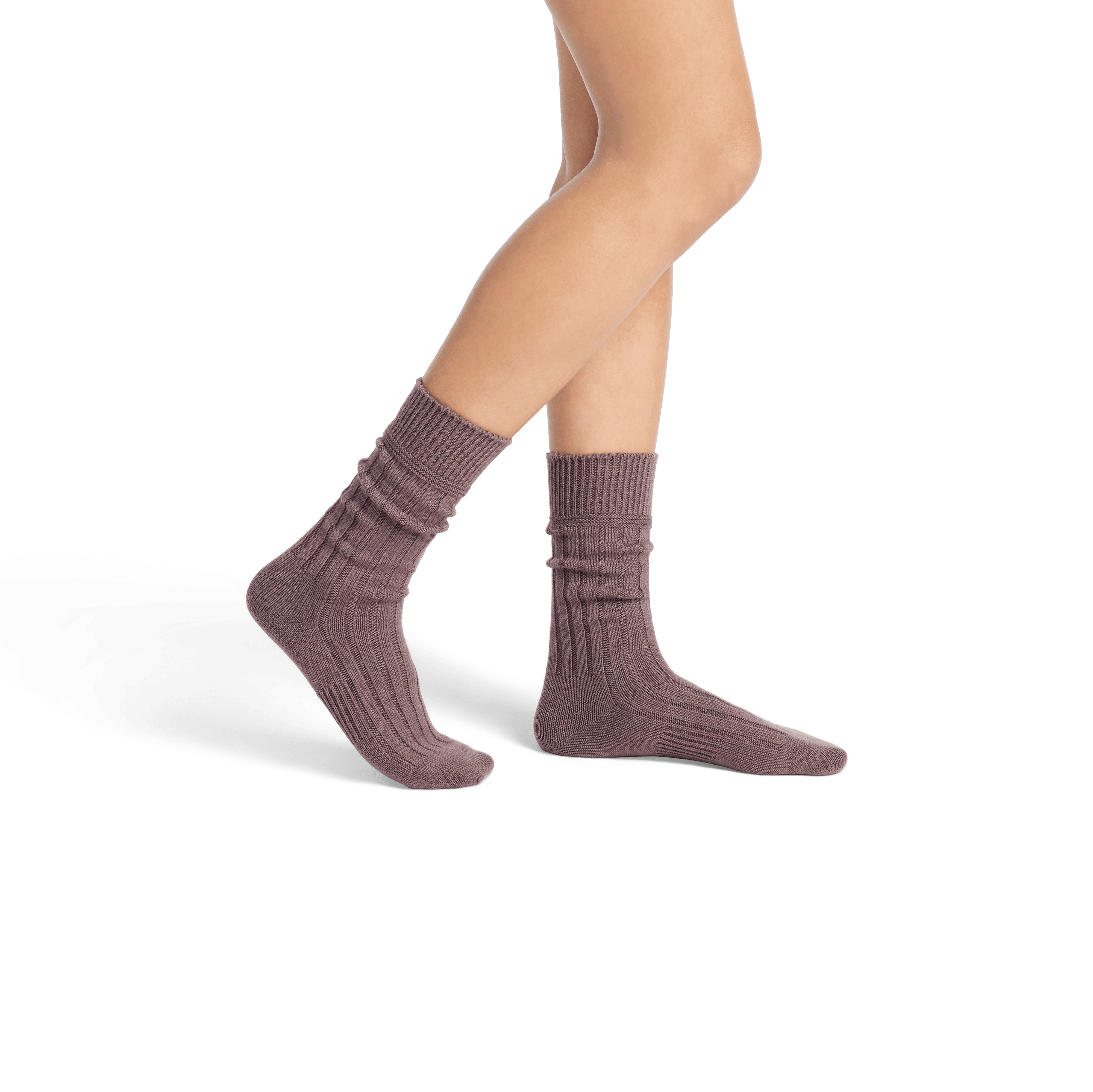 Women's Merino Cashmere Blend Rib Calf Sock 3-Pack - Image 14