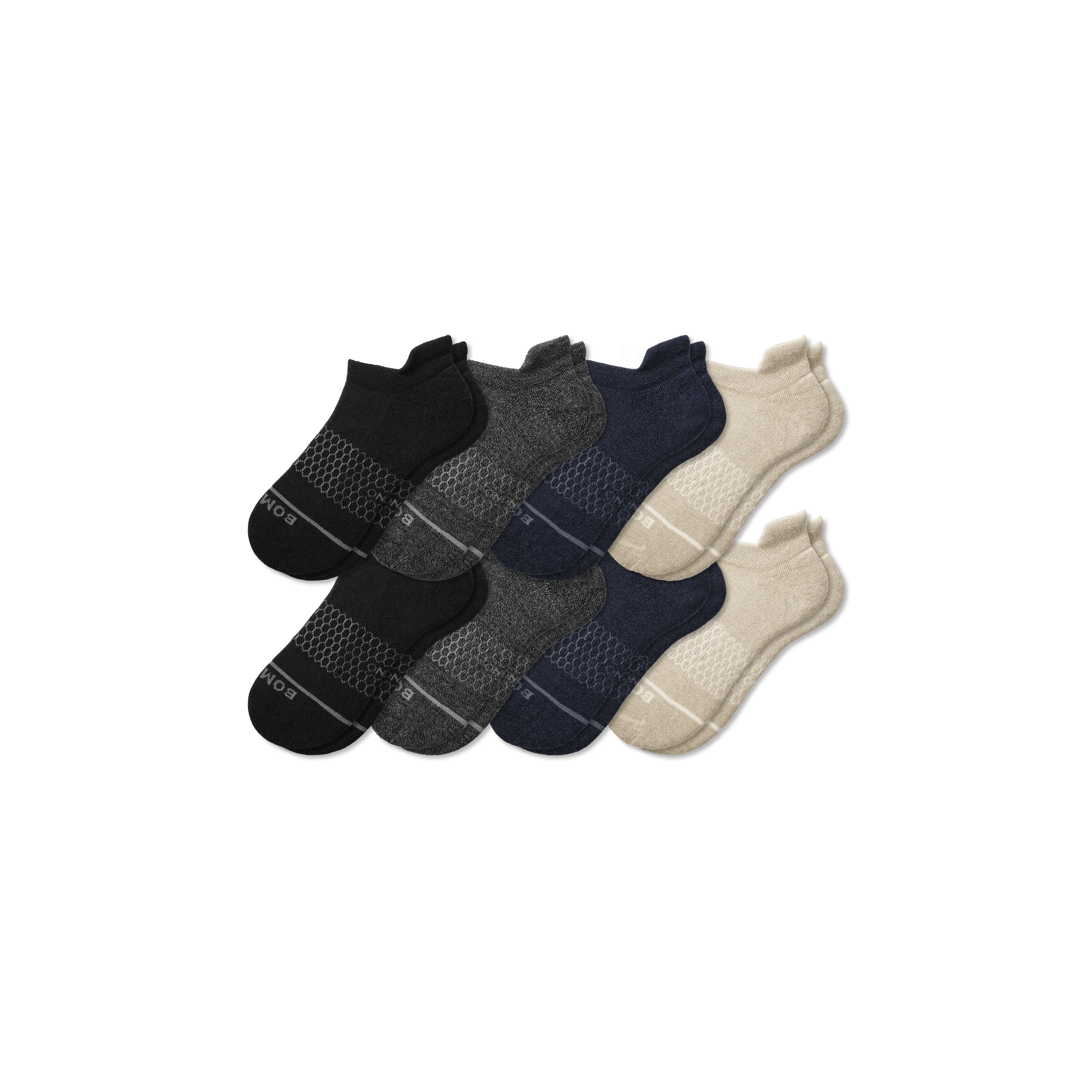 Women's Merino Wool Blend Ankle Sock 8-Pack - Image 7