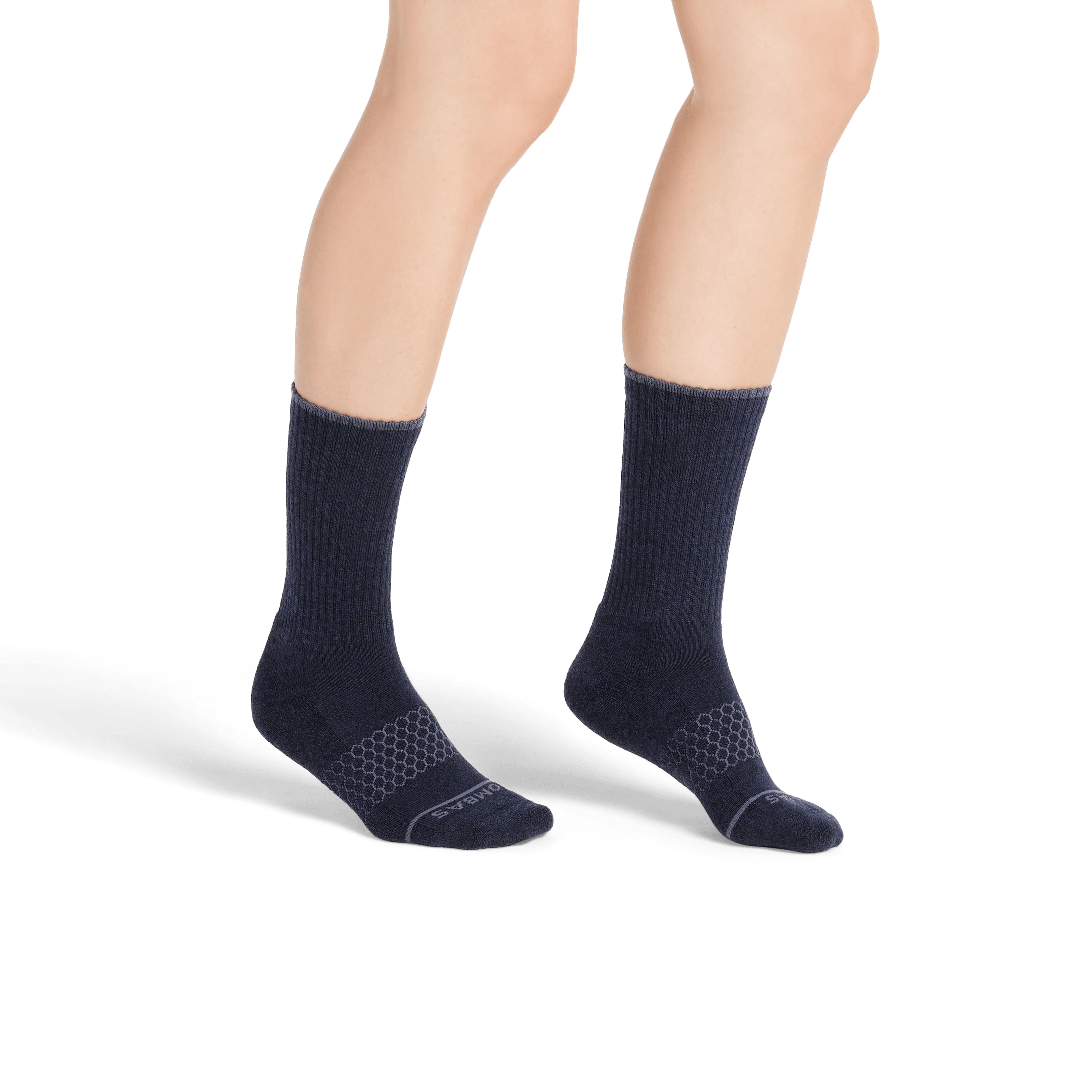 Women's Merino Wool Blend Calf Socks - Image 51