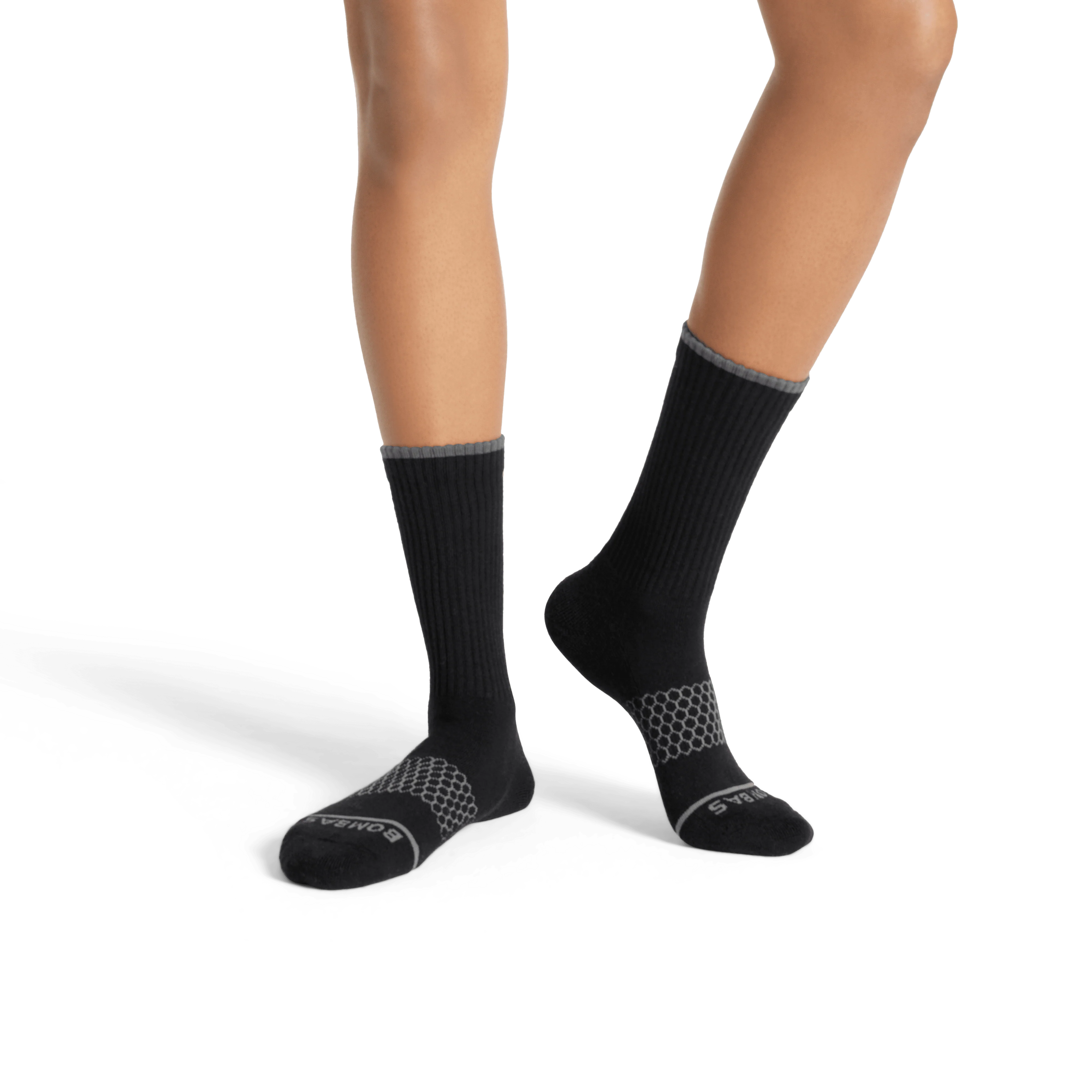 Women's Merino Wool Blend Calf Socks - Image 8