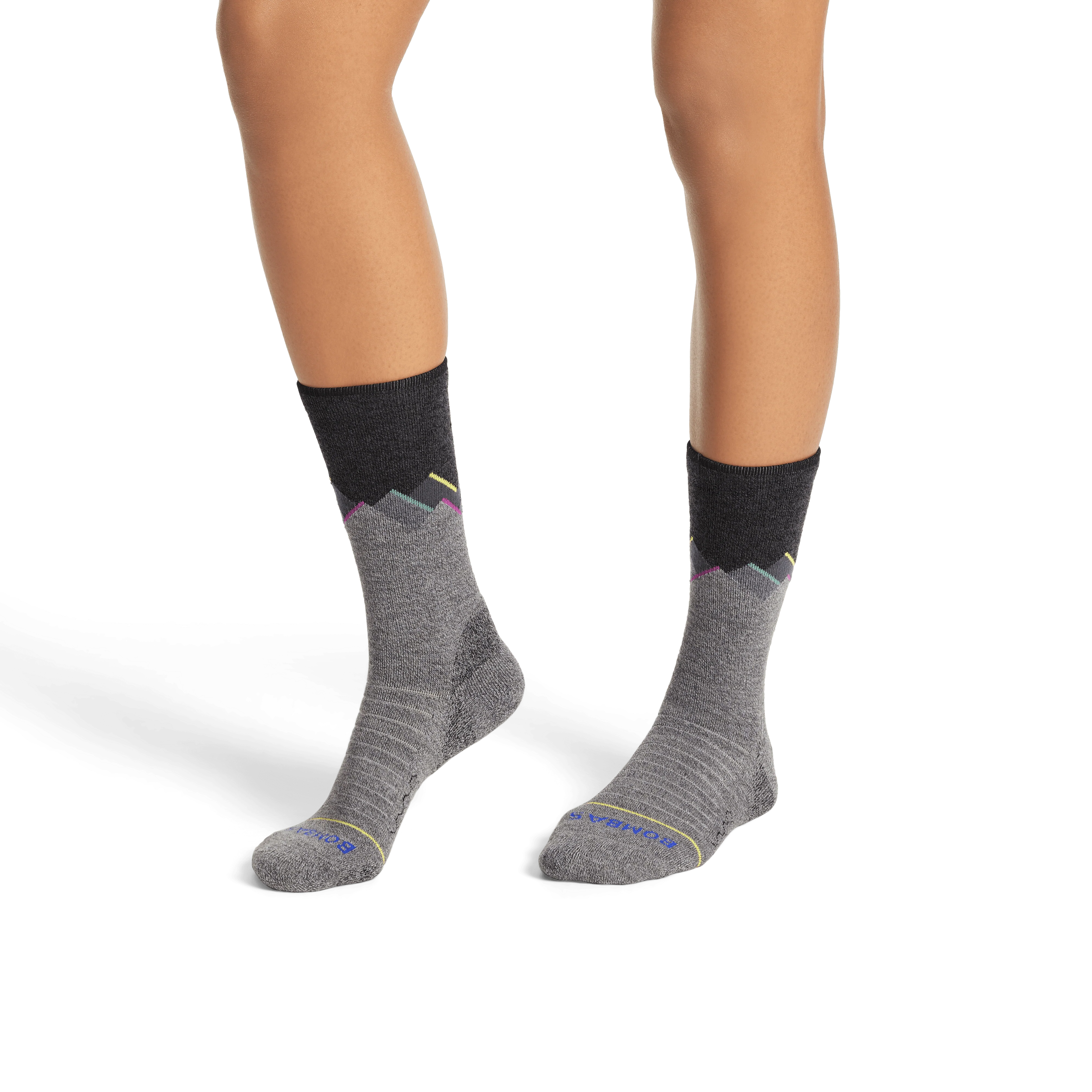 Women's Merino Wool Blend Hiking Calf Socks - Image 16