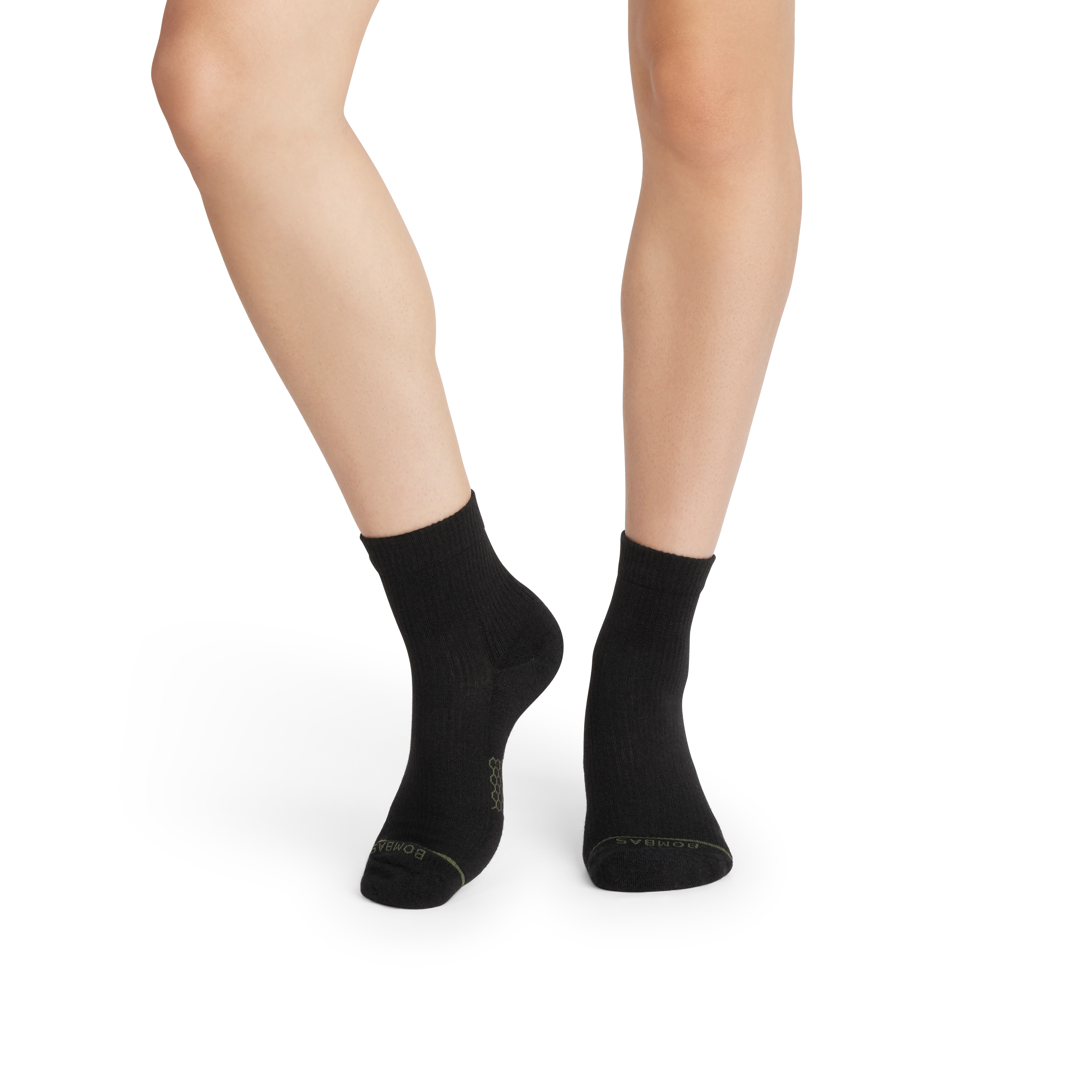 Women's Merino Wool Blend Modern Rib Quarter Sock 8-Pack - Image 6