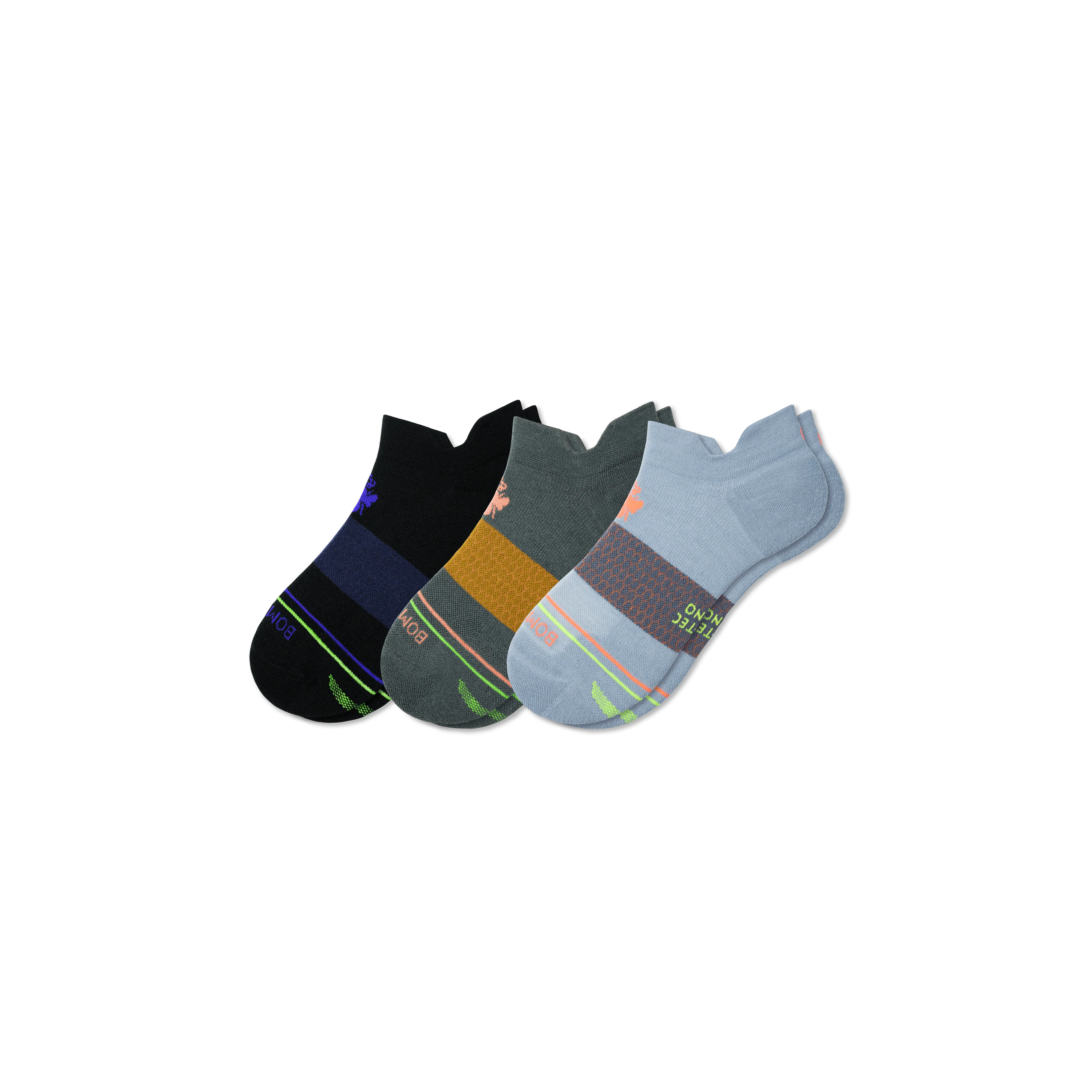 Women's Merino Wool Blend Run Ankle Sock 3-Pack - Image 20