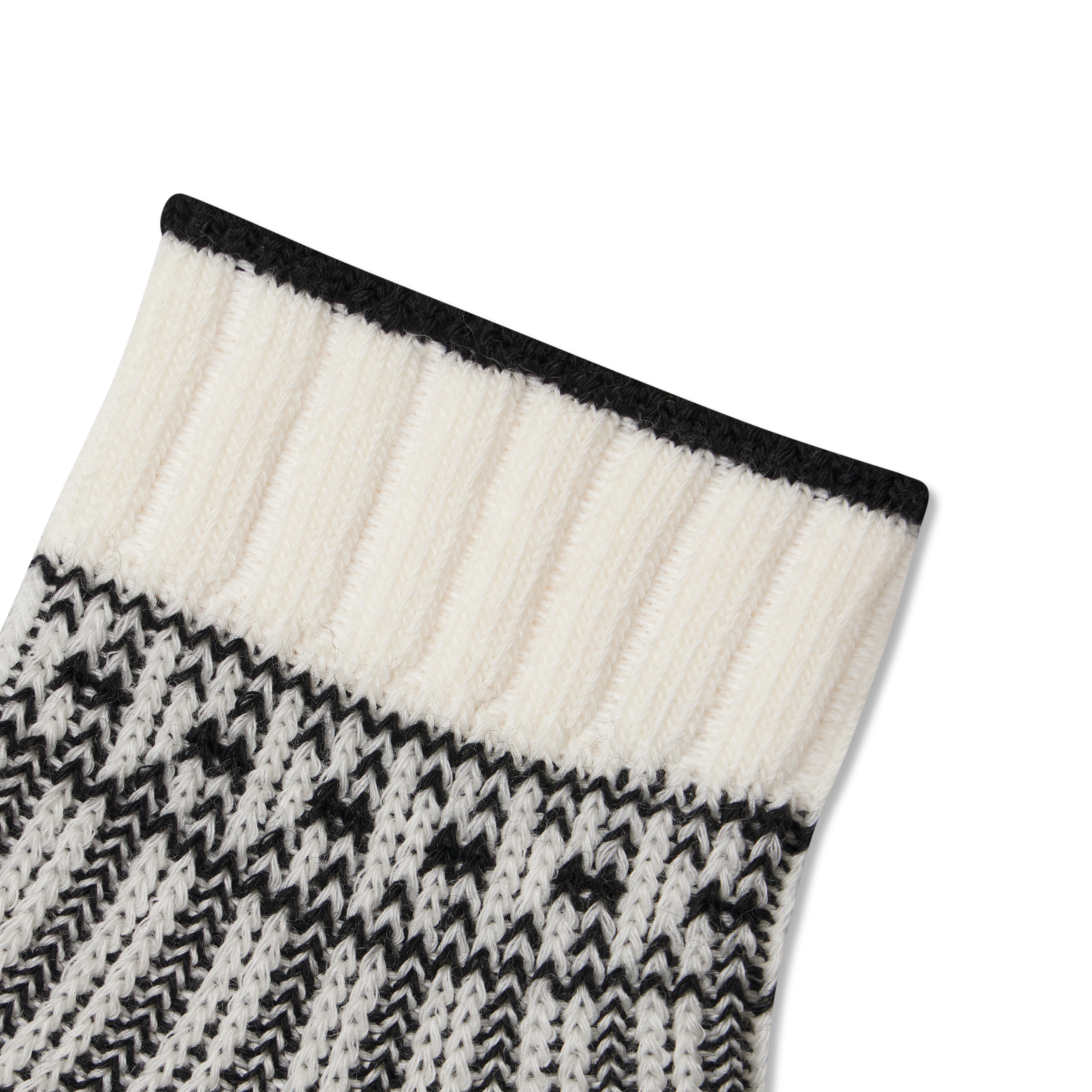 Women's Merino Wool Blend Sweater Quarter Socks - Image 4