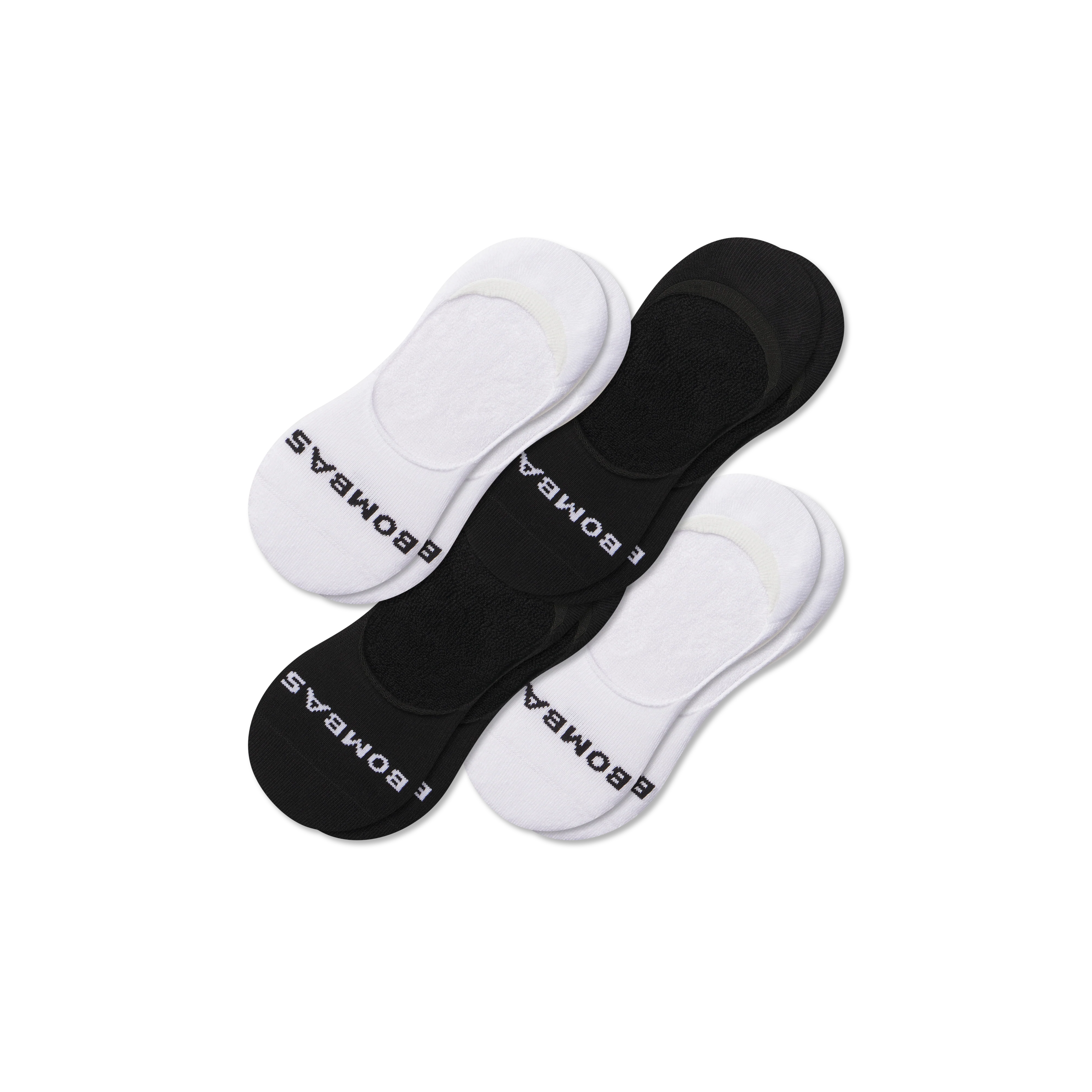 Women's Mid-Cut Cushioned No Show Sock 4-Pack - Image 14