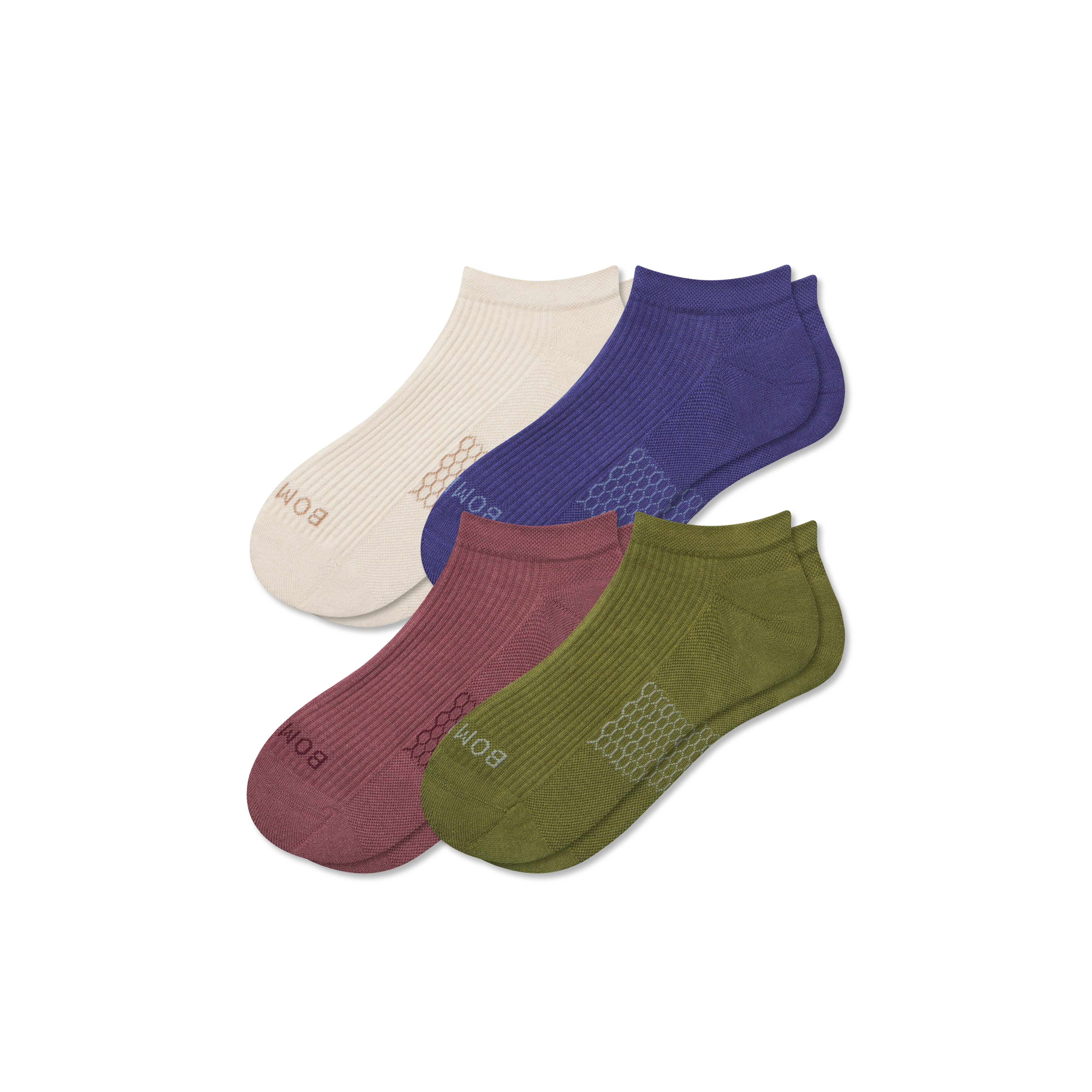 Women's Modern Rib Ankle Sock 4-Pack - Image 21