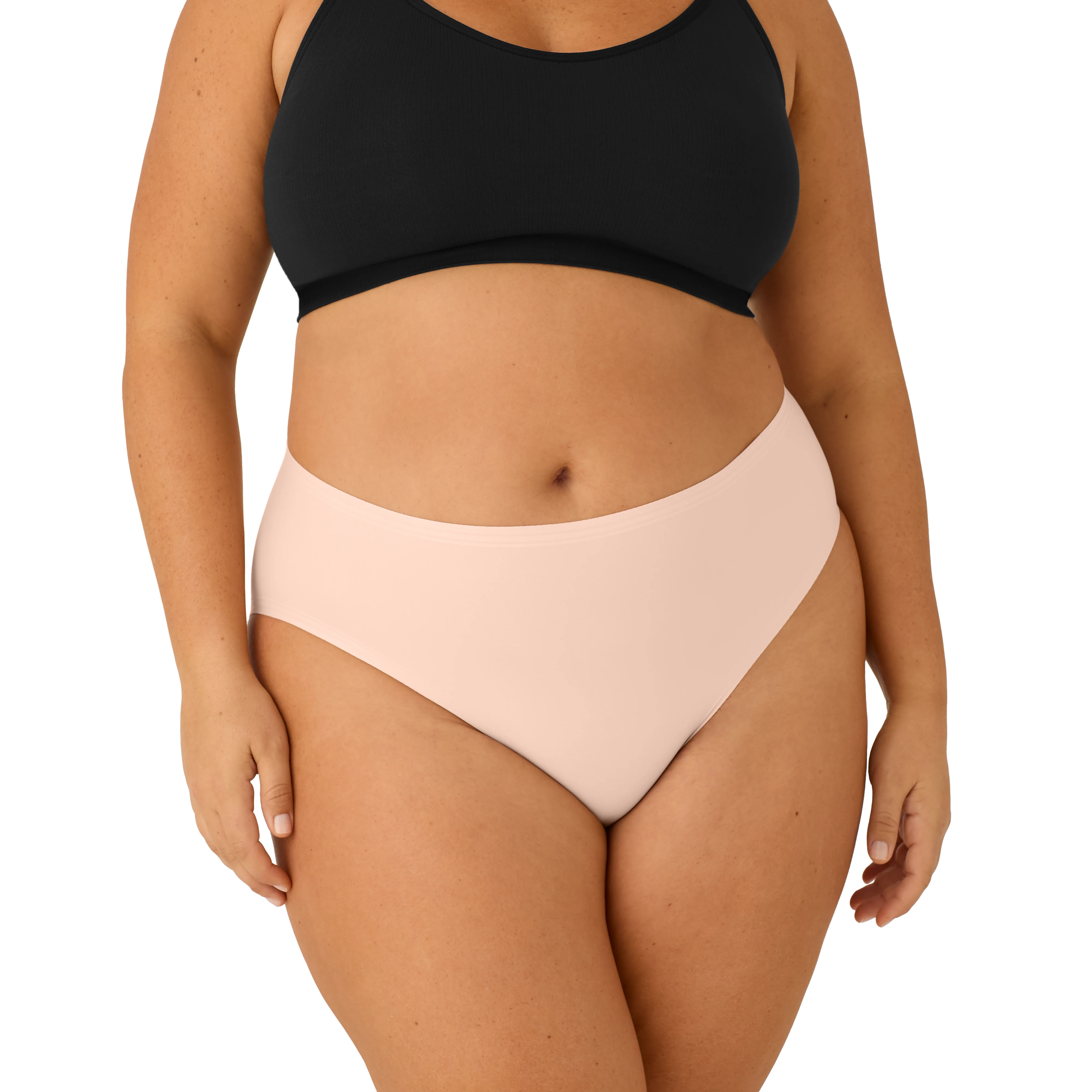 Women's No Show High Rise Brief 6-Pack - Image 10