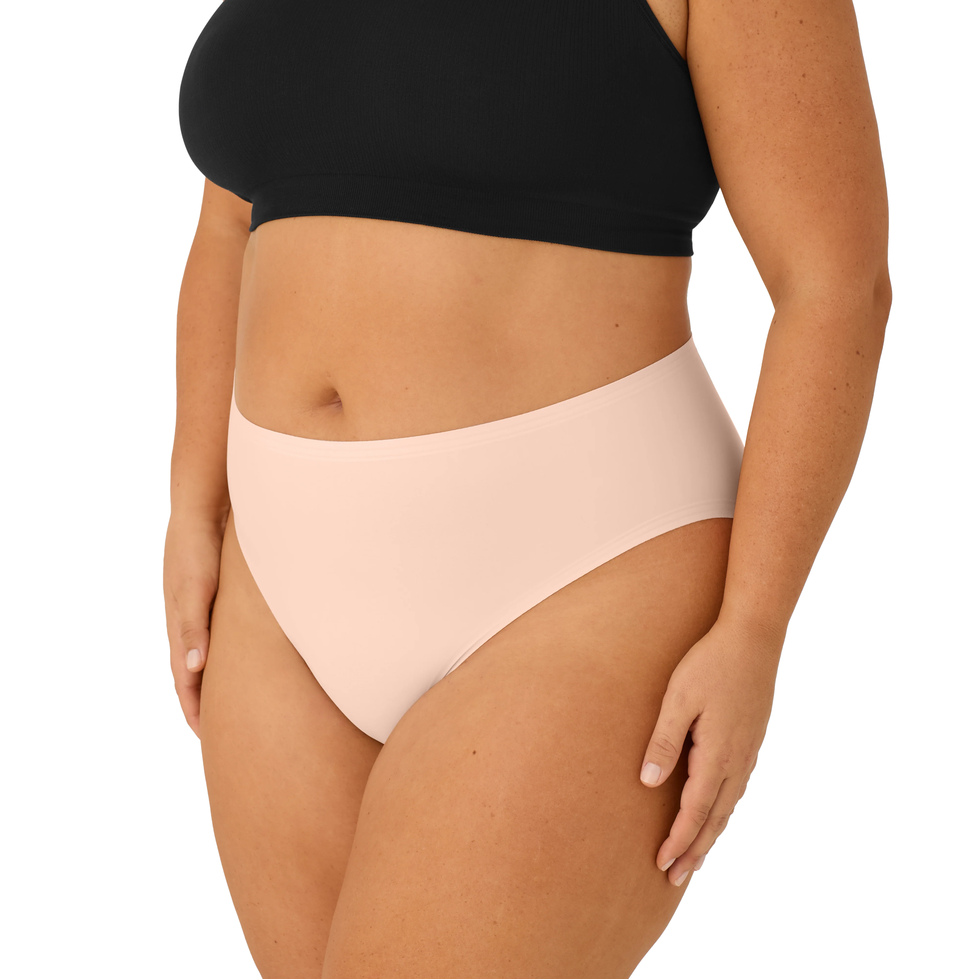 Women's No Show High Rise Brief 6-Pack - Image 11
