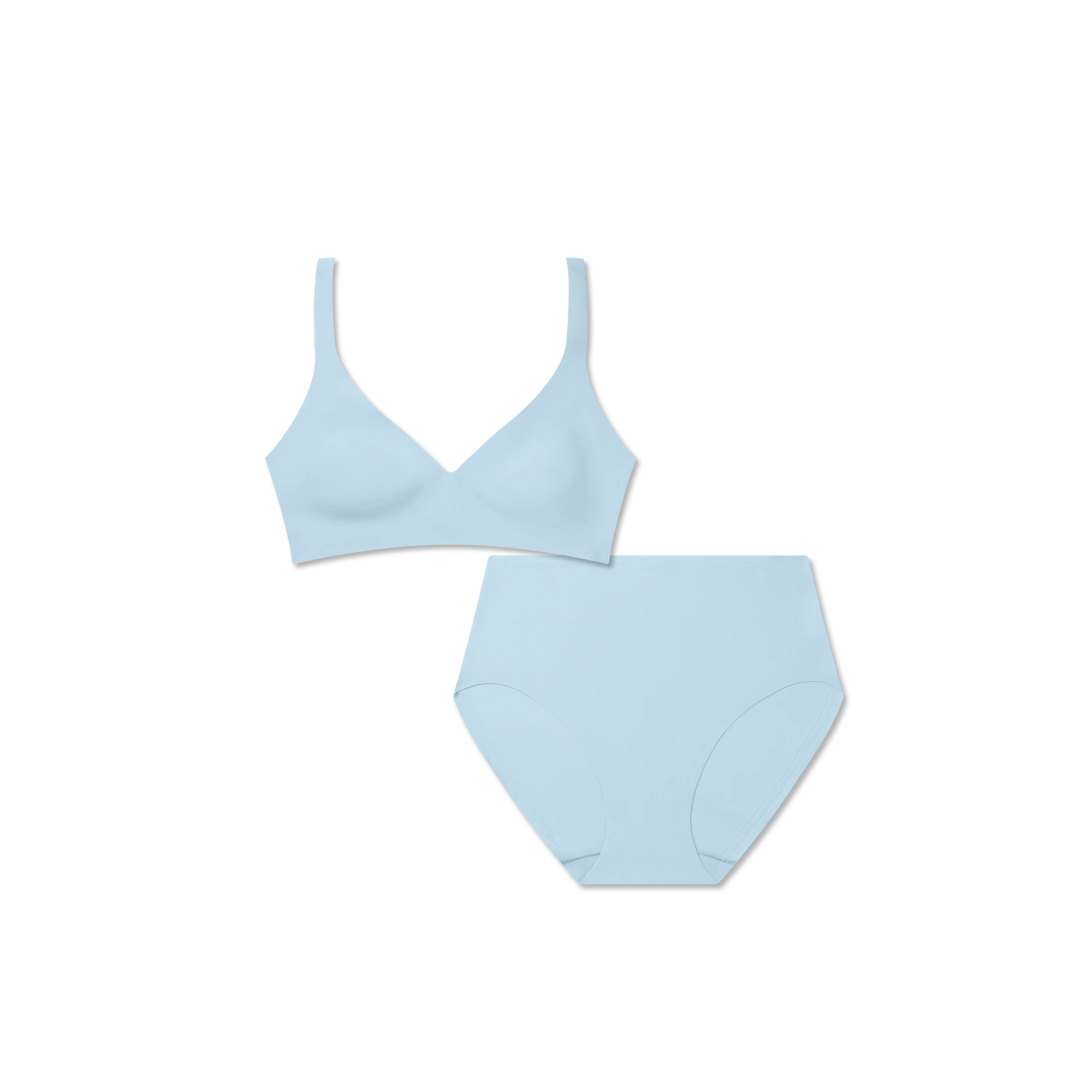 Women’s No Show Plunge Bralette + High Rise Brief Pack - Image 13