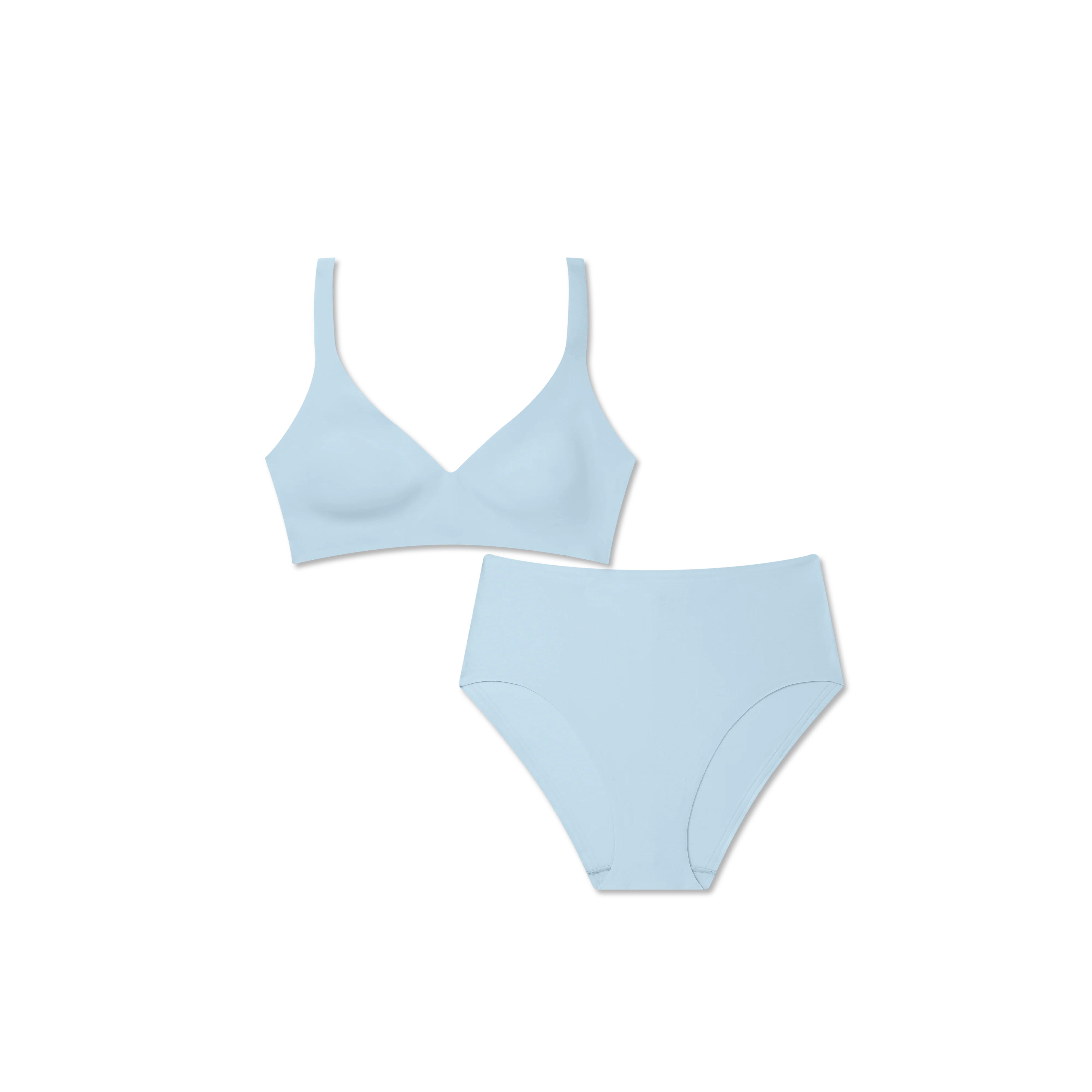Women’s No Show Plunge Bralette + Hipster Pack - Image 13