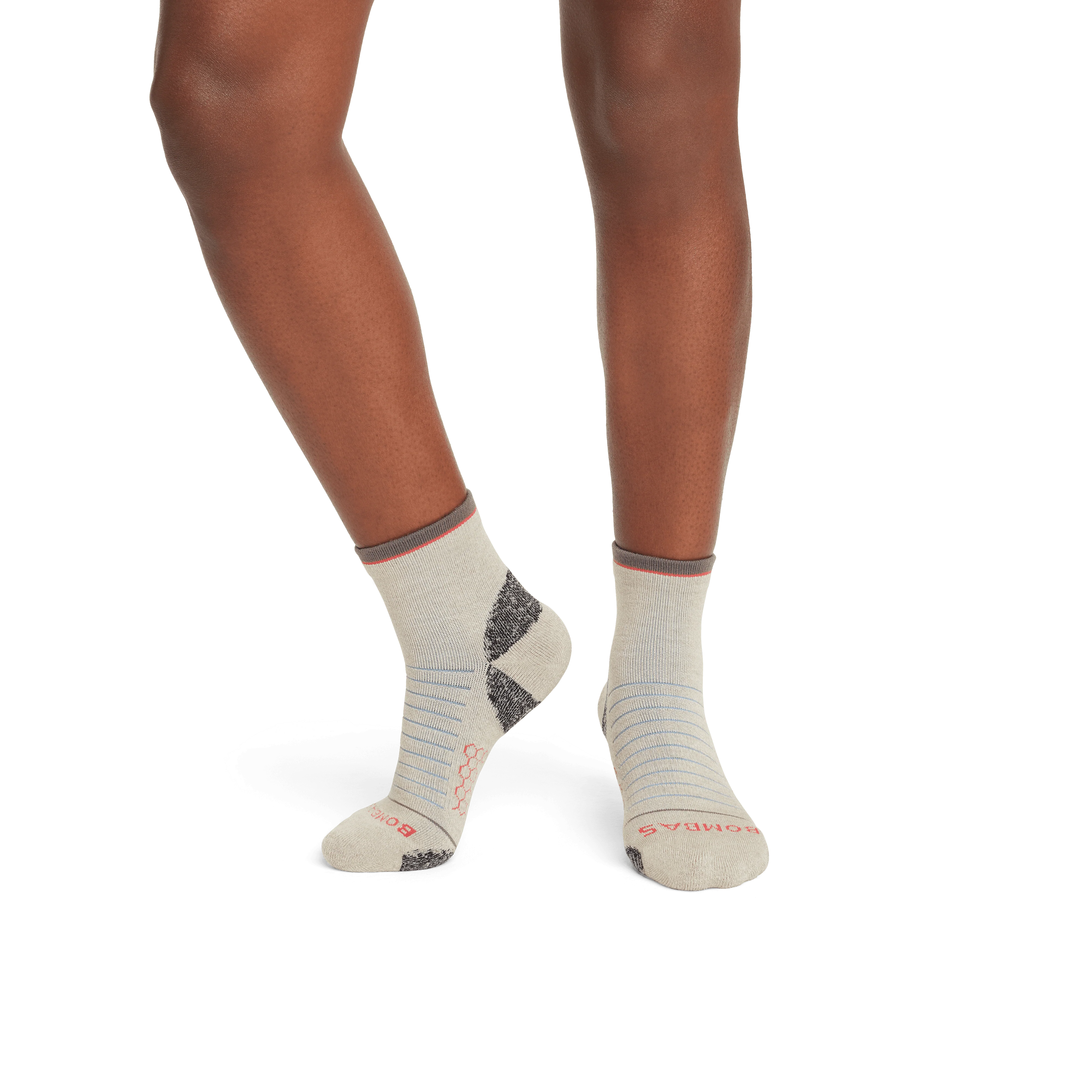 Women's Merino Wool Blend Hiking Quarter Socks - Image 23