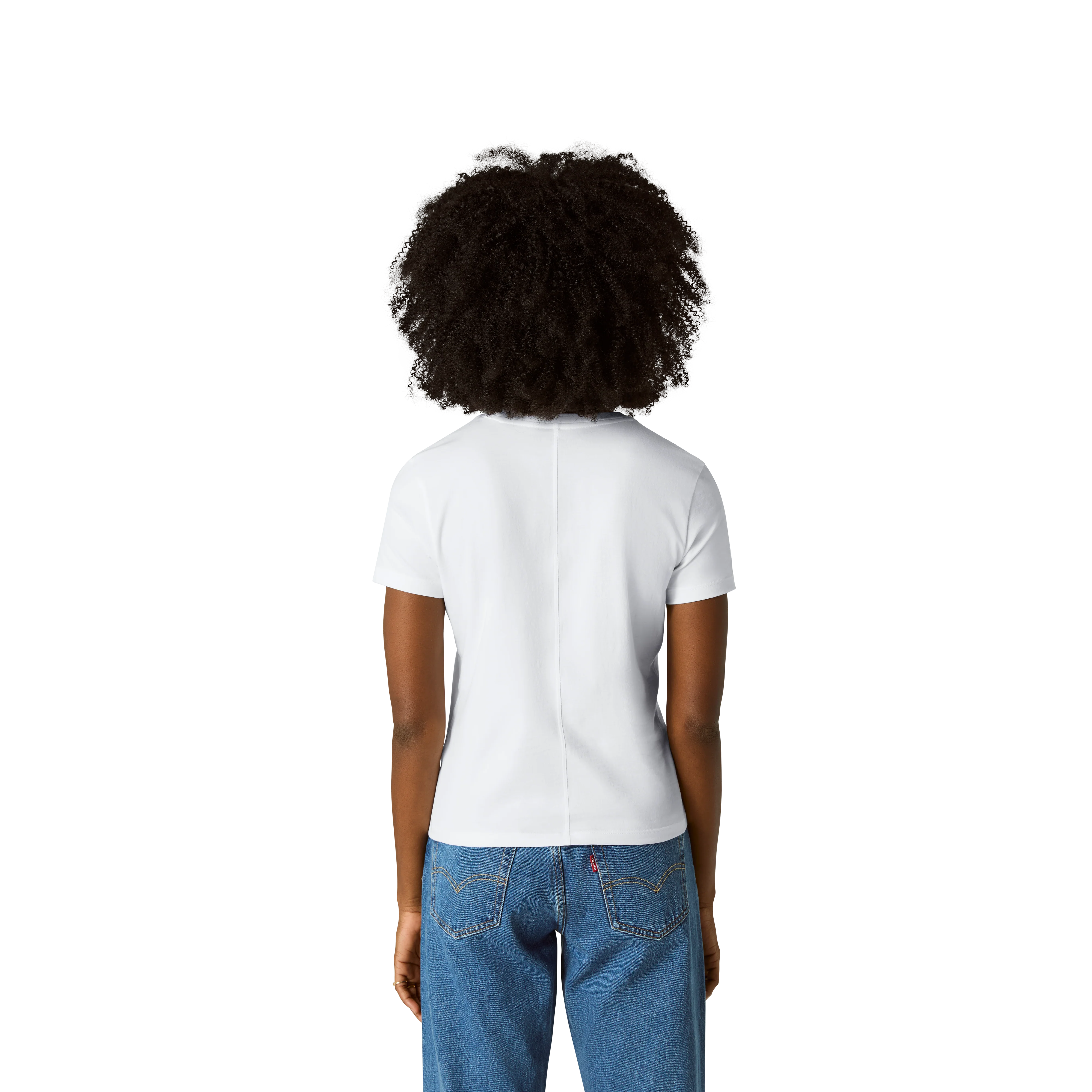 Women's Pima Cotton Slim Crew Neck T-Shirt 6-Pack - Image 21