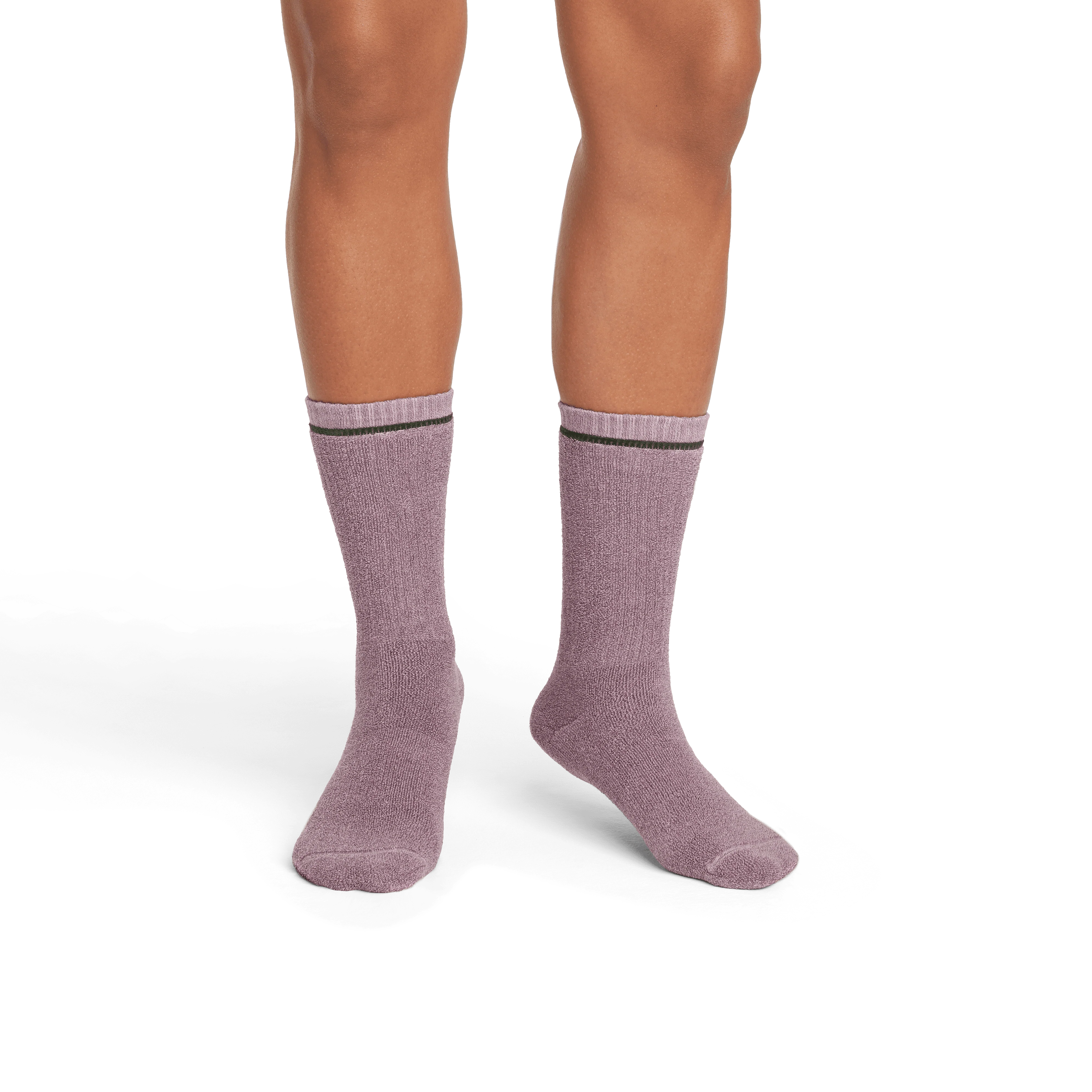 Women's Plush Terry Calf Sock 4-Pack - Image 2
