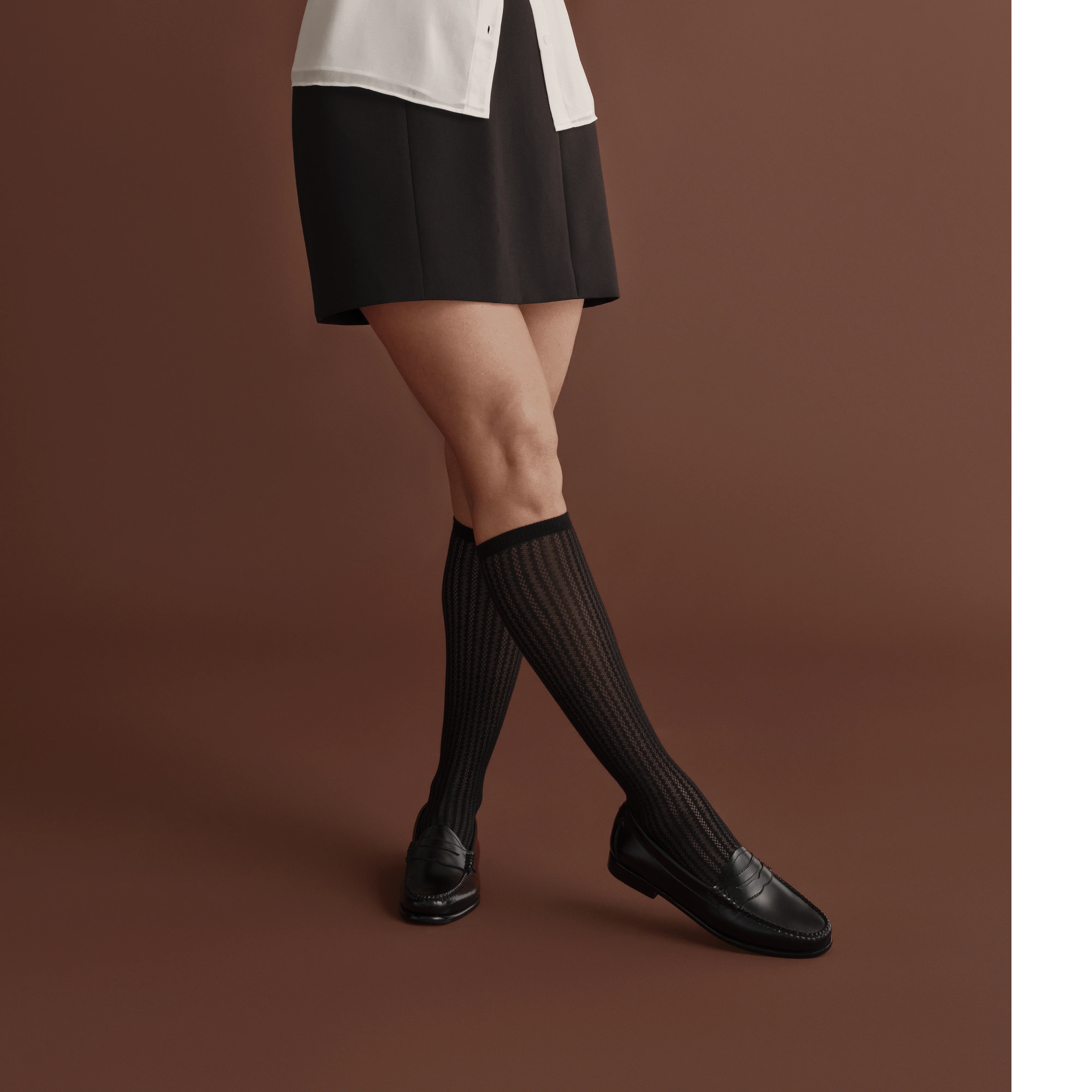 Women's Pointelle Knee High Sock 3-Pack - Image 2