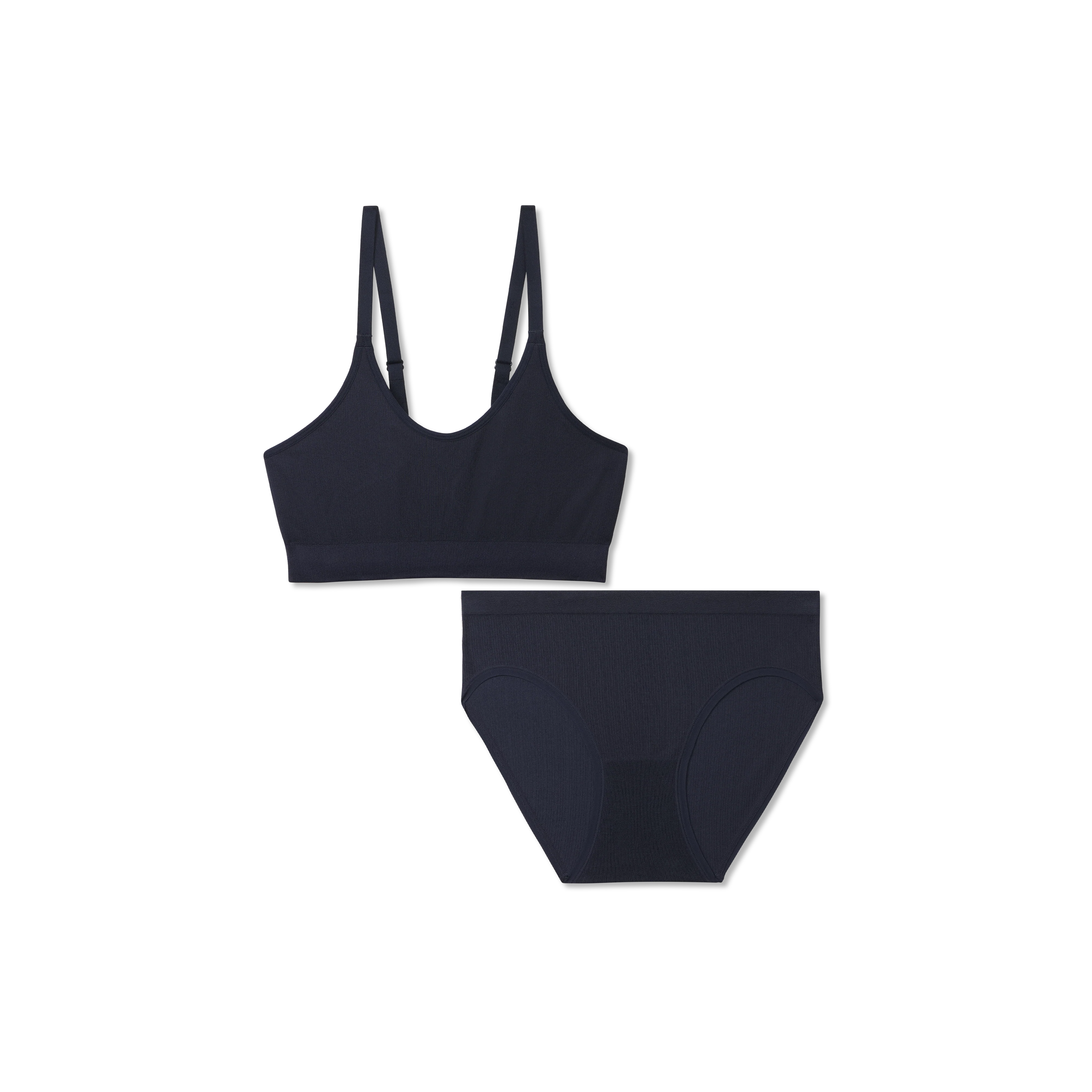 Women's Seamless Scoop Bralette + Brief Pack