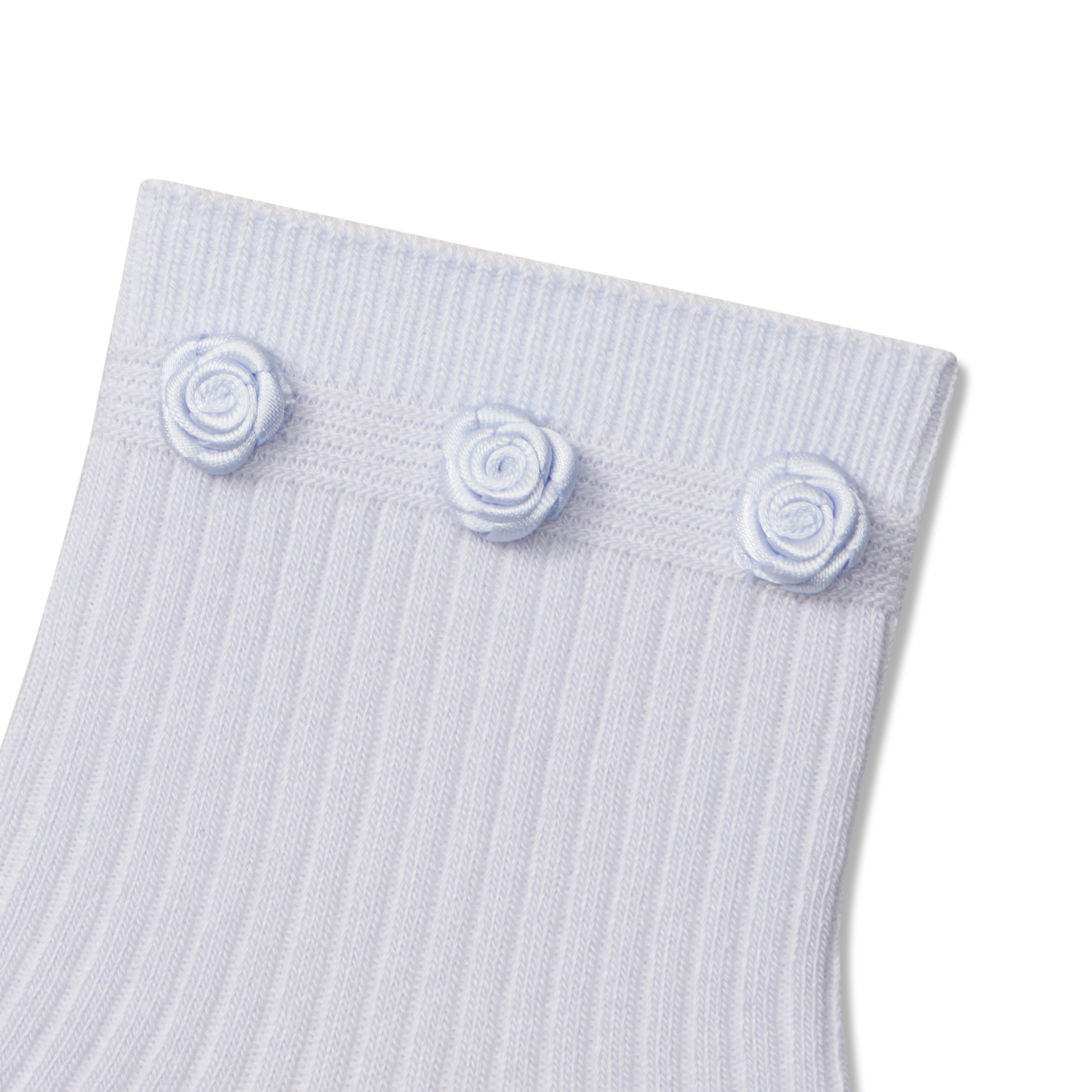Women's Rosette True Rib Quarter Socks - Image 5