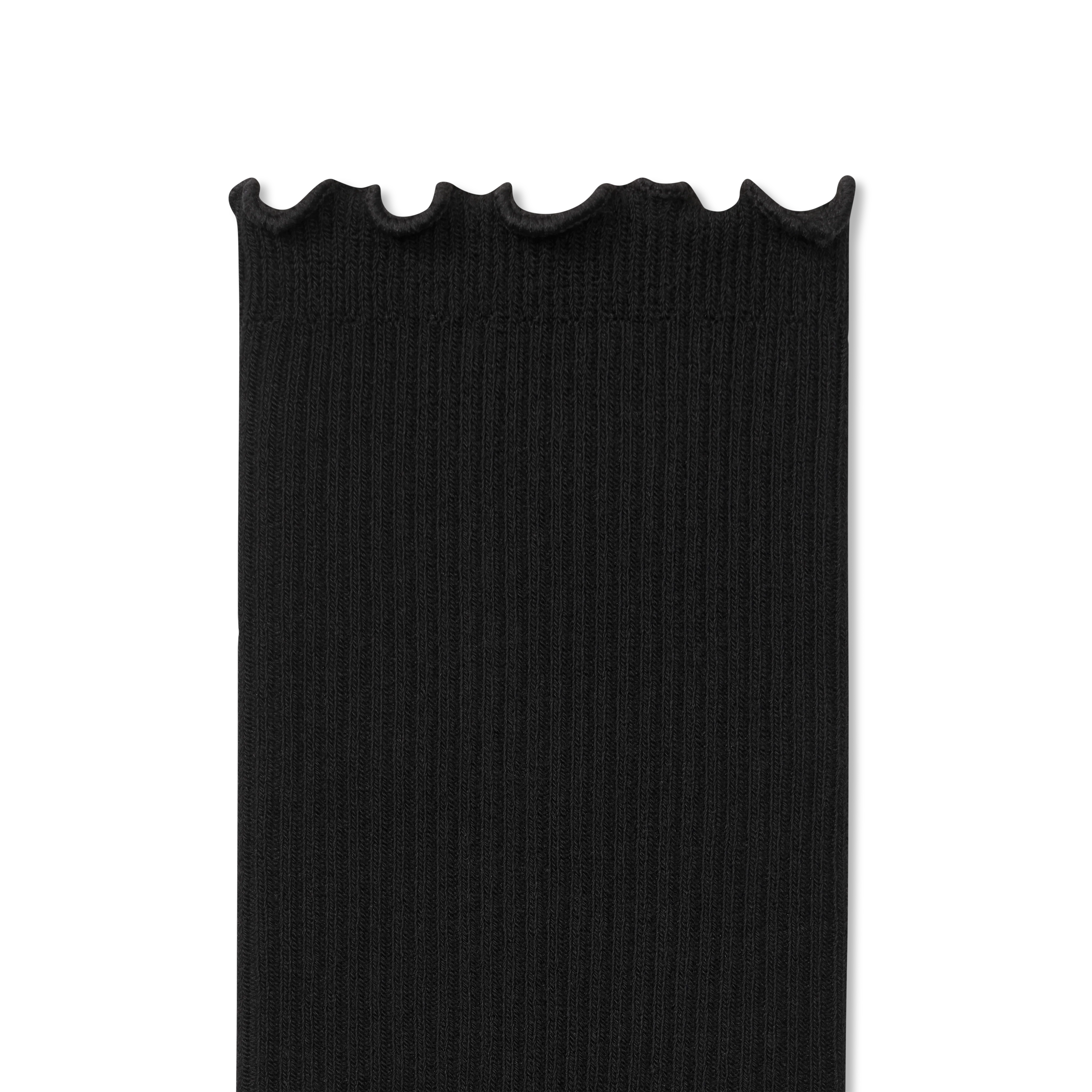 Women's Ruffle Rib Half Calf Socks - Image 31
