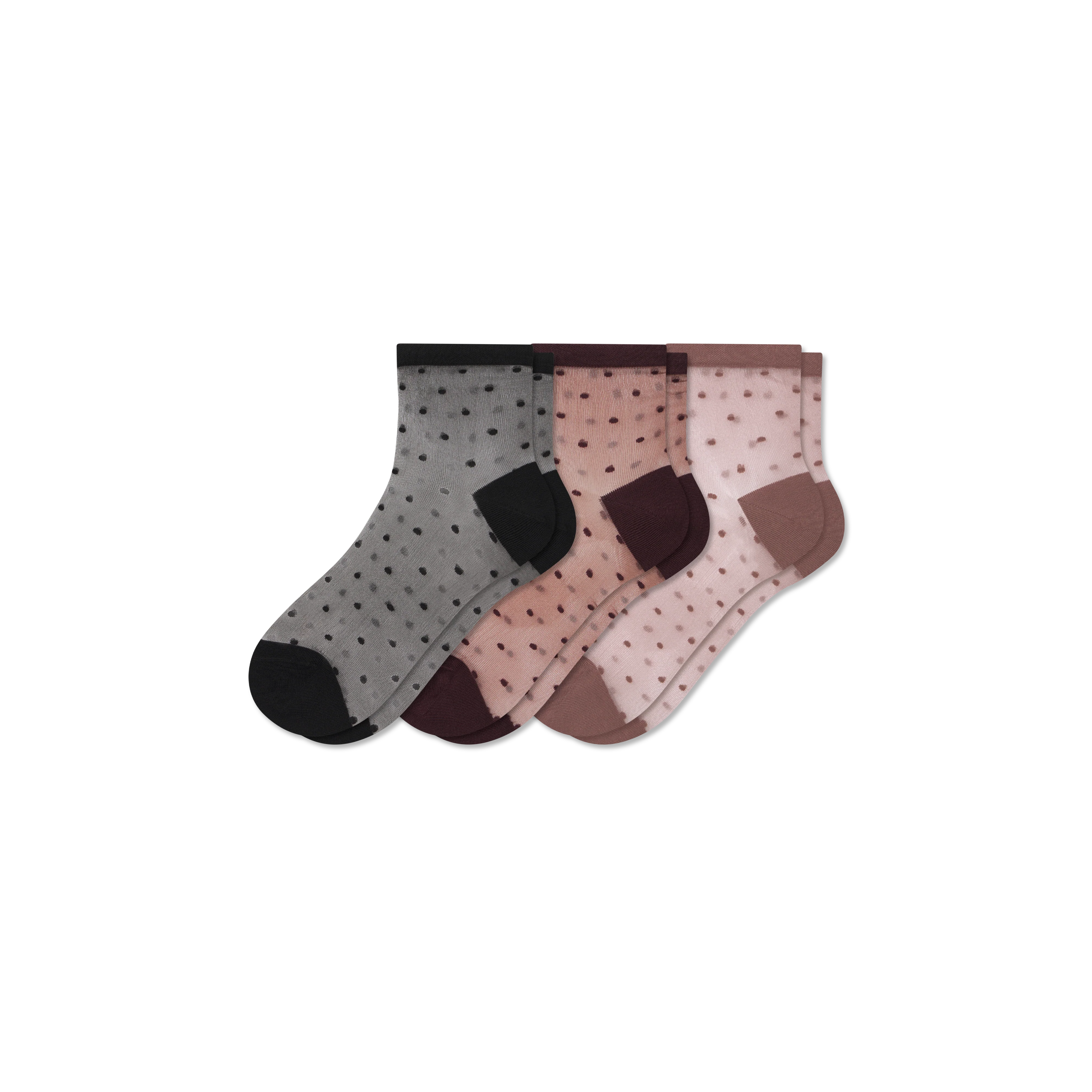 Women’s Sheer Quarter Sock 3-Pack - Image 11