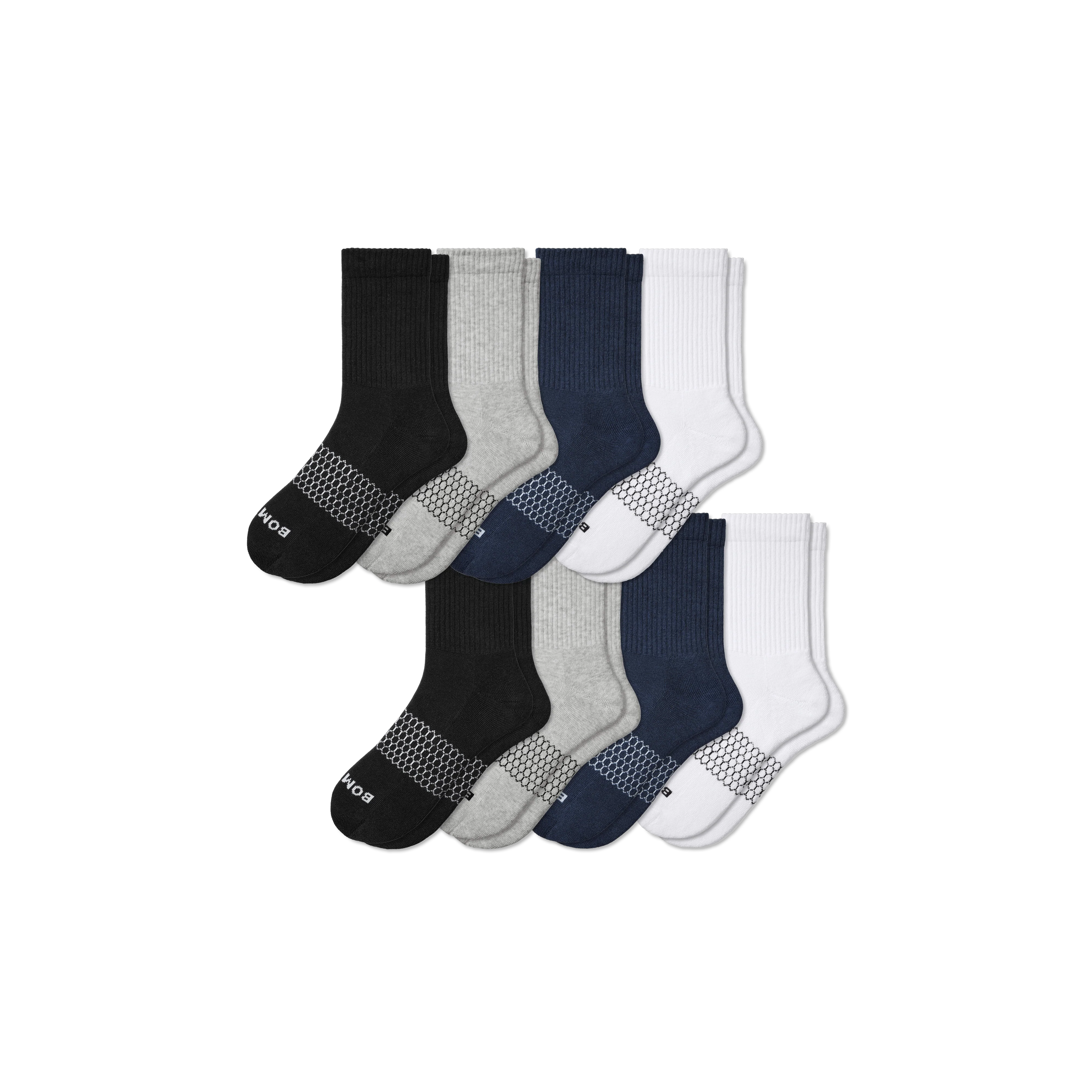 Women's Solids Half Calf Sock 8-Pack - Image 17