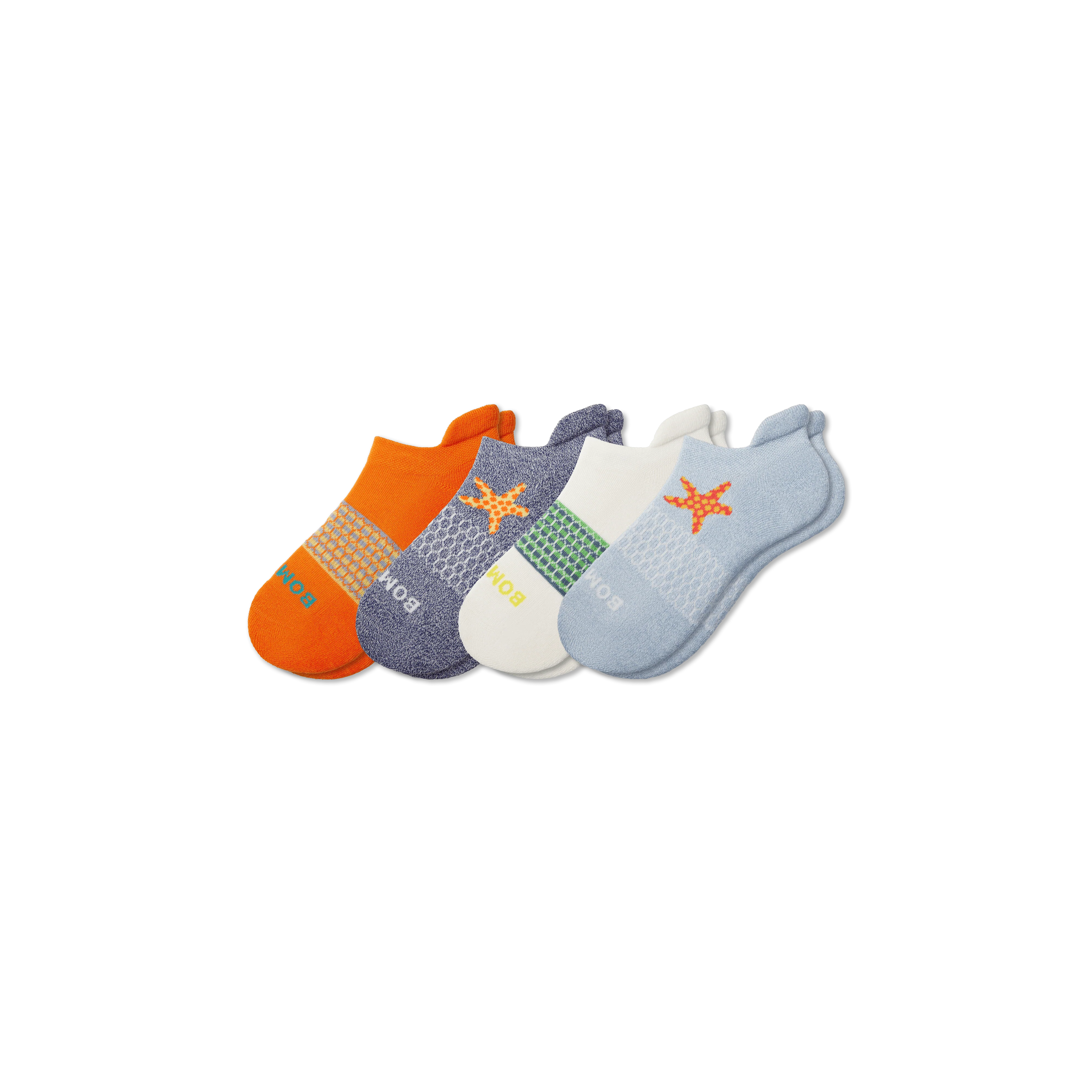 Youth Aquatic Ankle Sock 4-Pack - Image 6