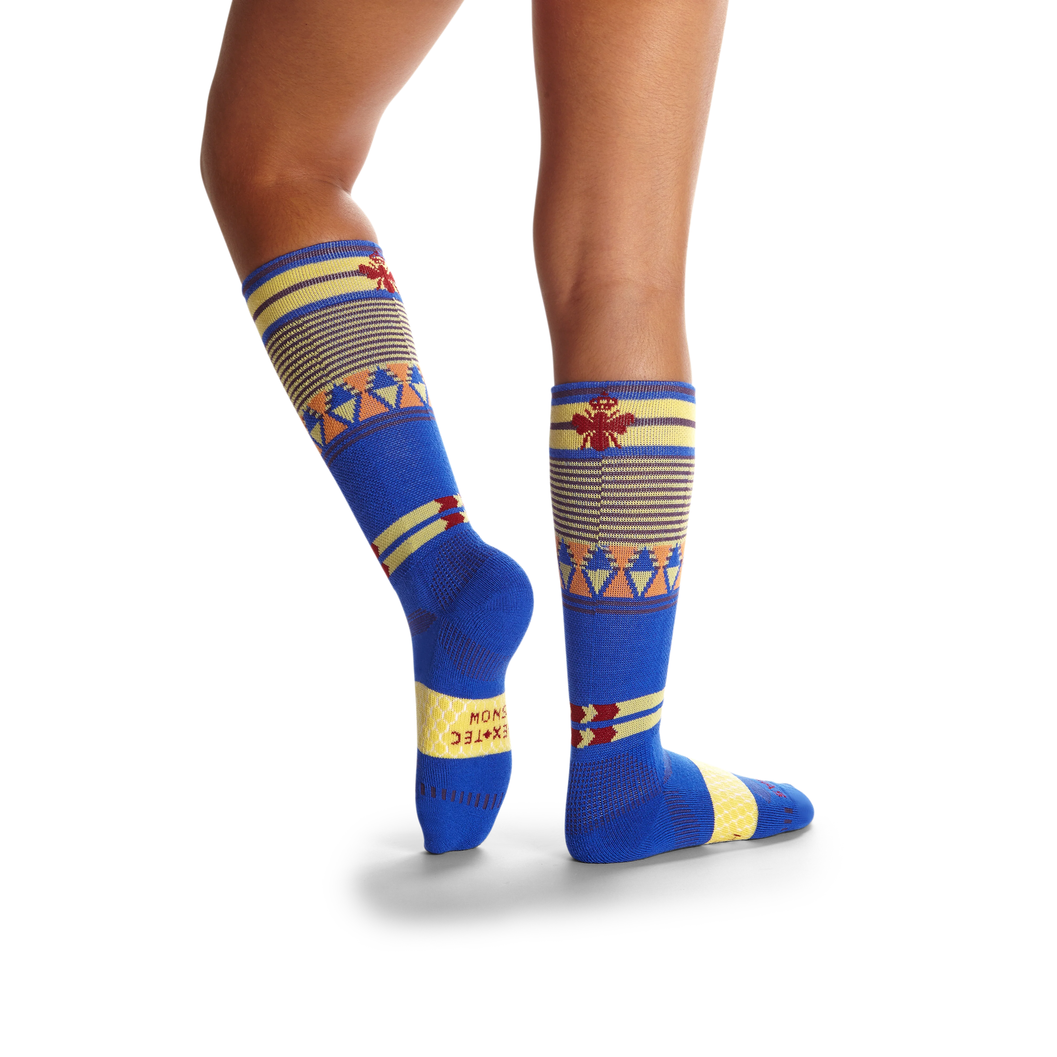 Youth Full-Cushion Merino Wool Blend Ski & Snowboard Sock 3-Pack - Image 8