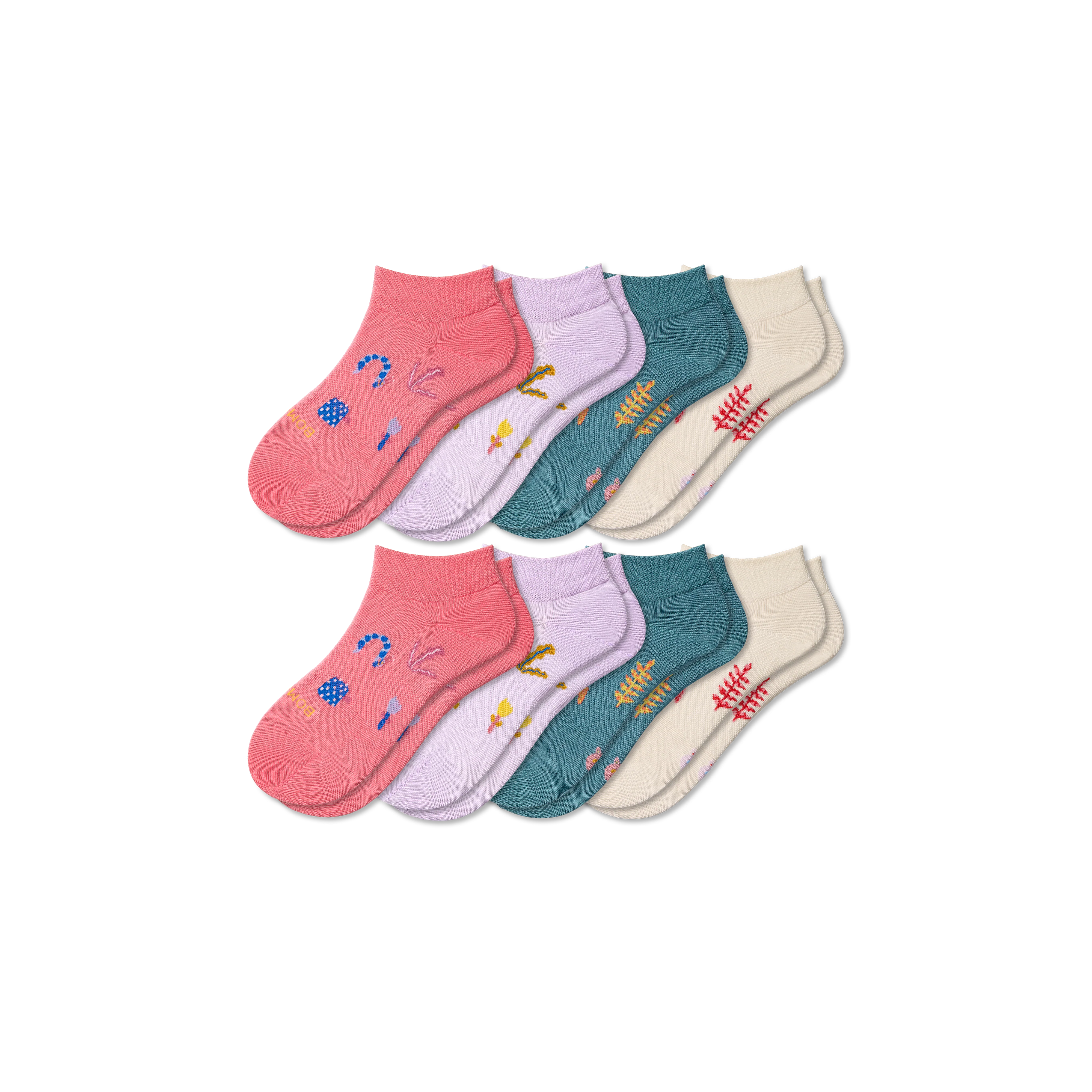 Youth Lightweight Ankle Sock 8-Pack - Image 6