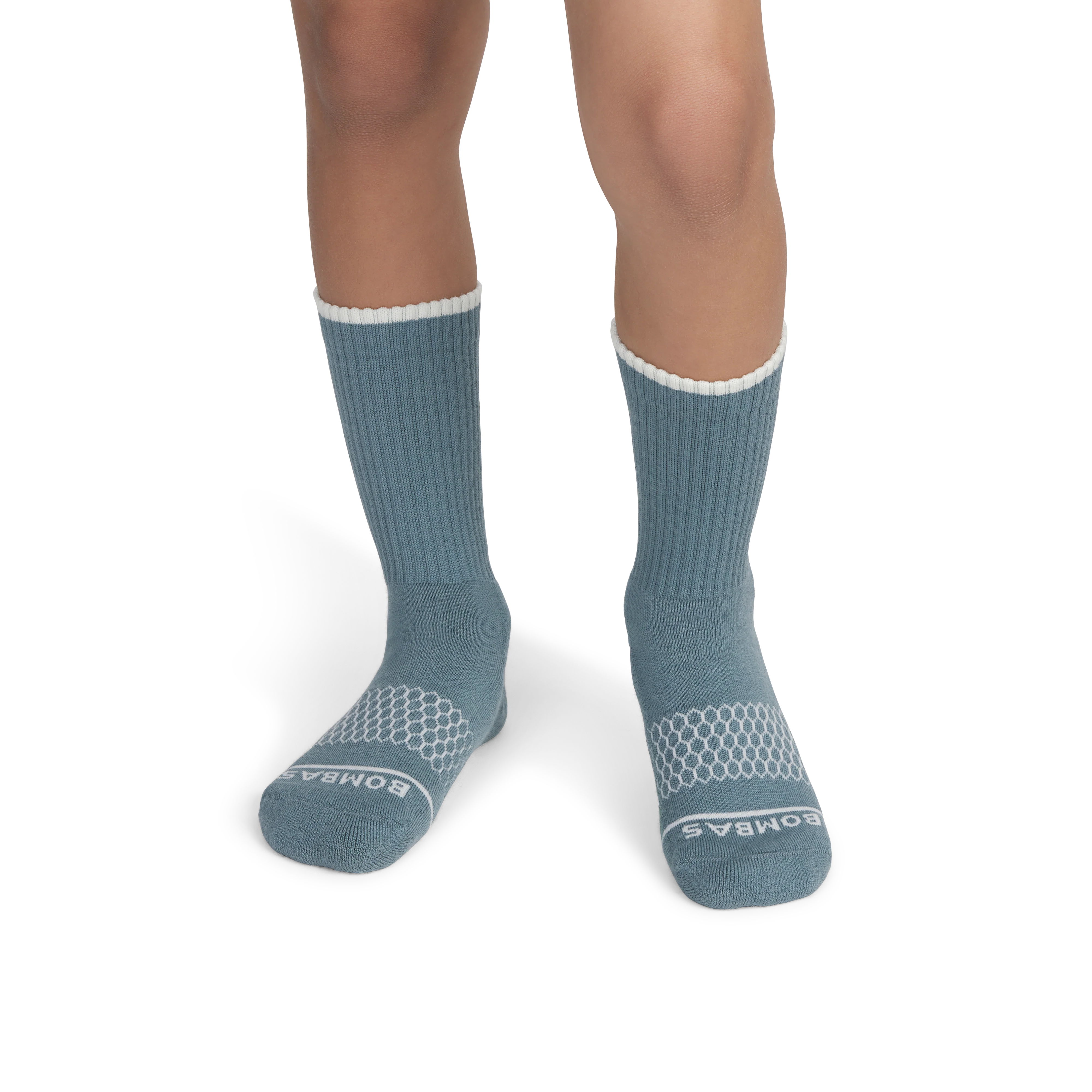 Youth Merino Wool Blend Calf Sock 4-Pack - Image 11