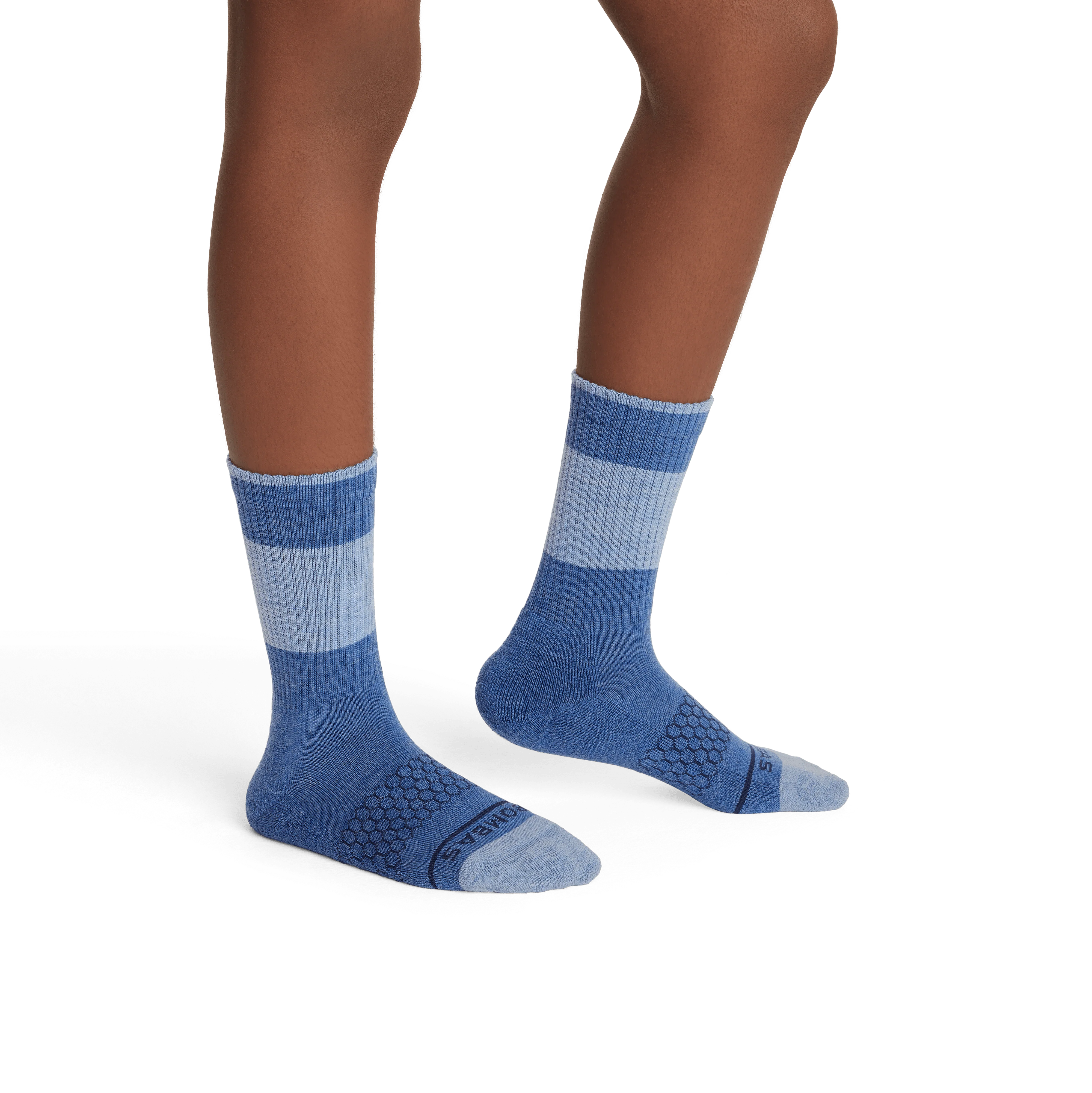 Youth Merino Wool Blend Calf Sock 8-Pack - Image 21