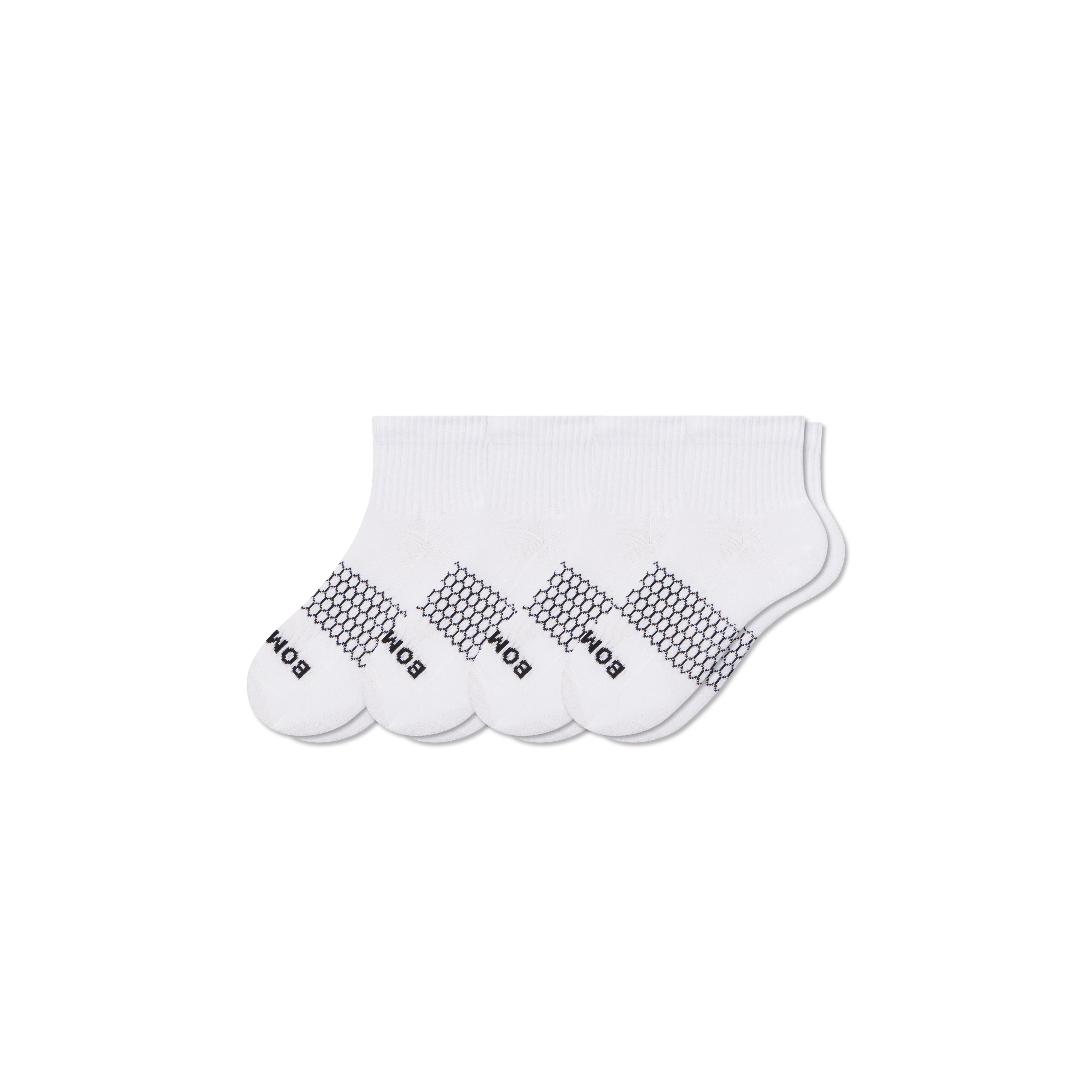 Youth Solids Quarter Sock 4-Pack - Image 7